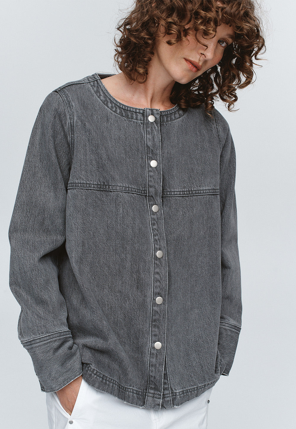 Seam Shirt - Stone