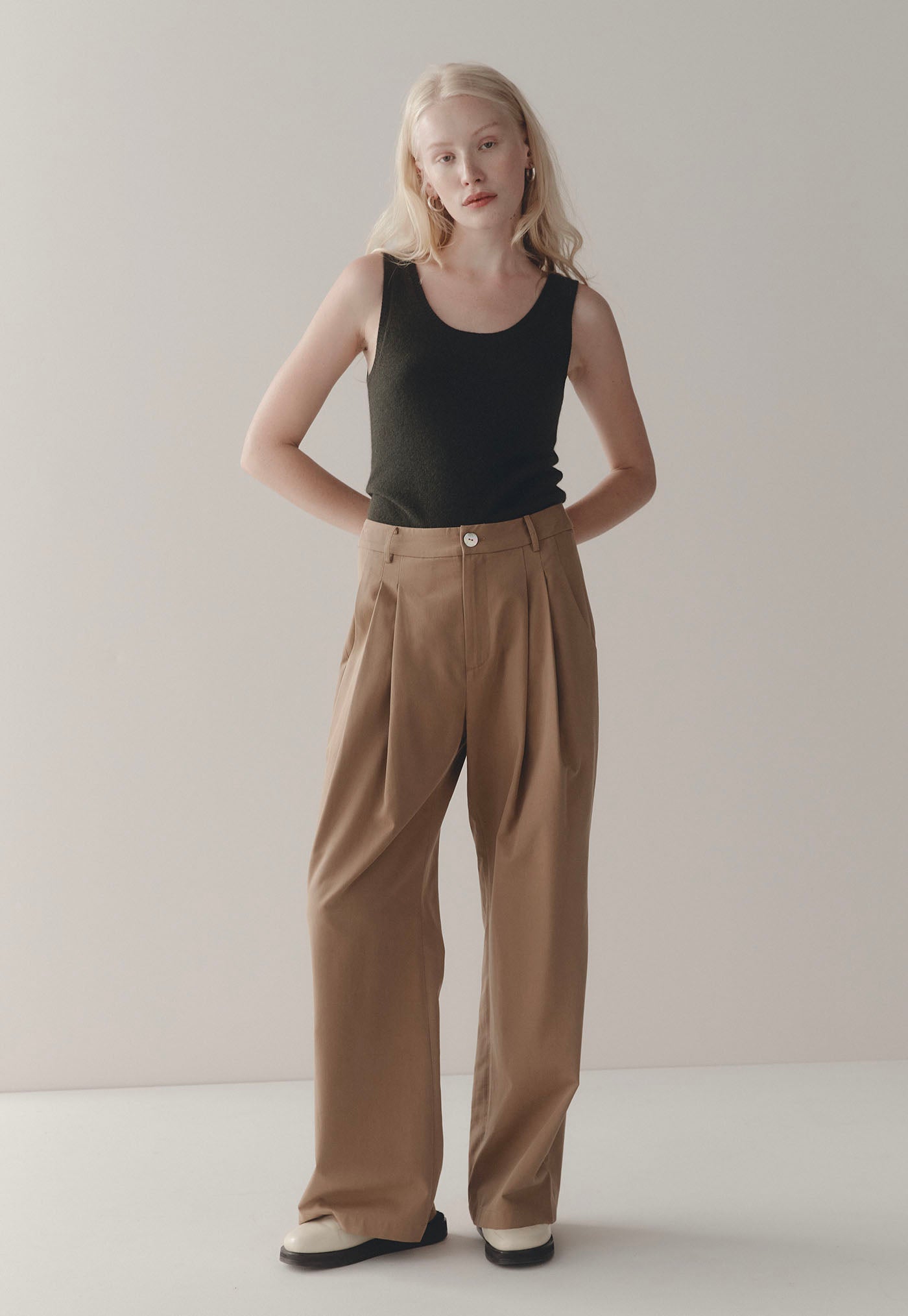 Willow Pant - Camel sold by Angel Divine