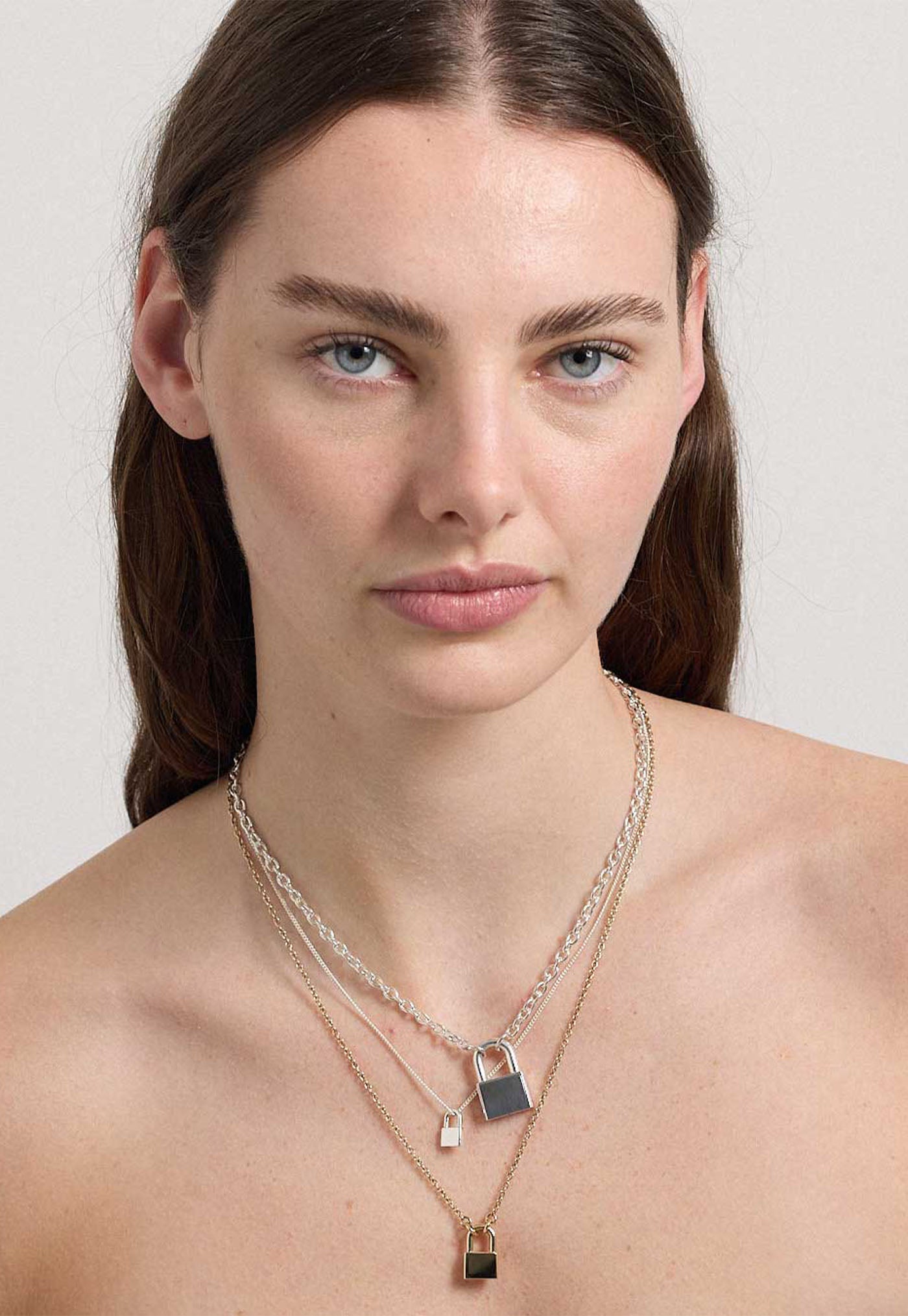 Locked Charm Necklace