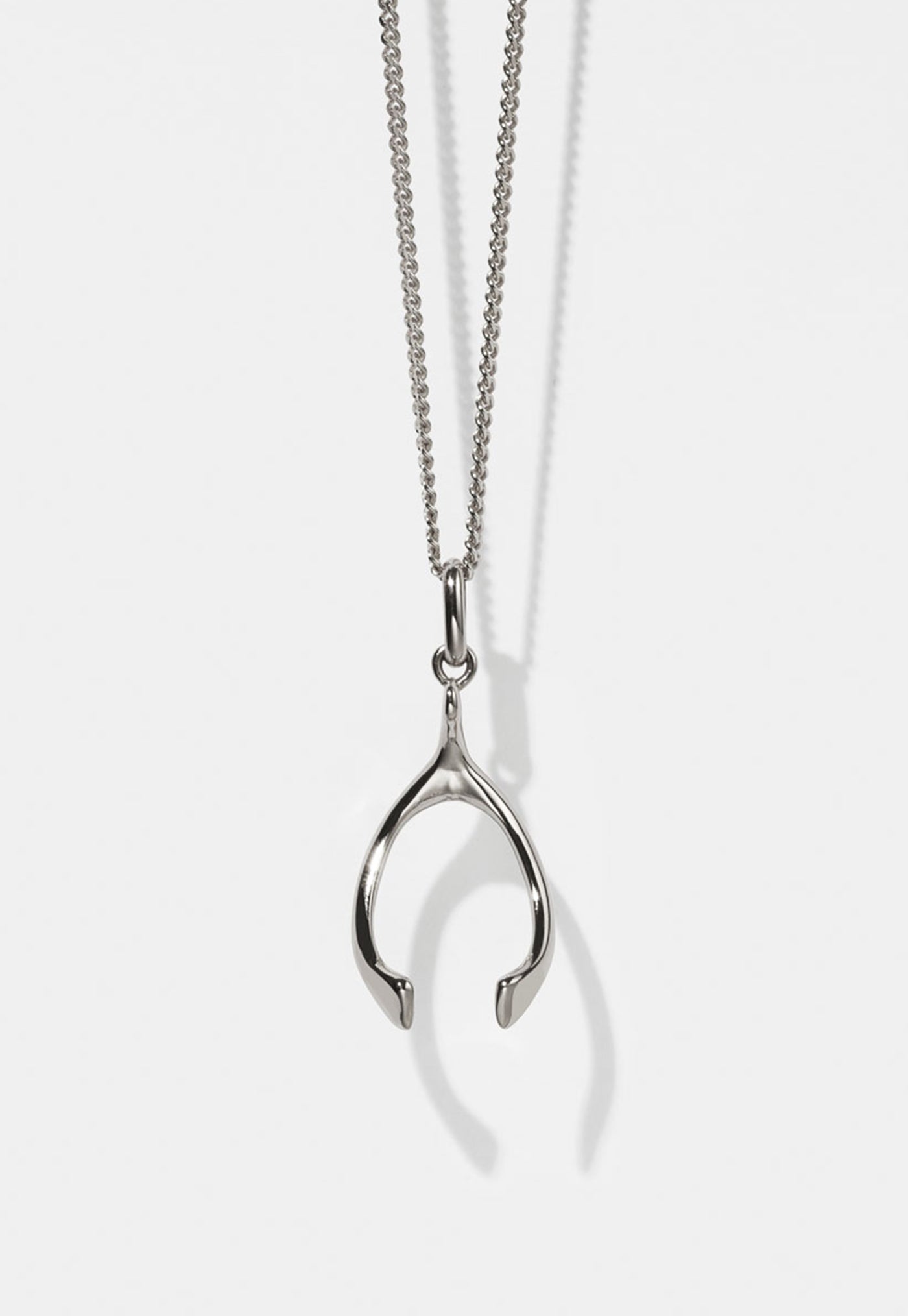Wishbone Charm Necklace