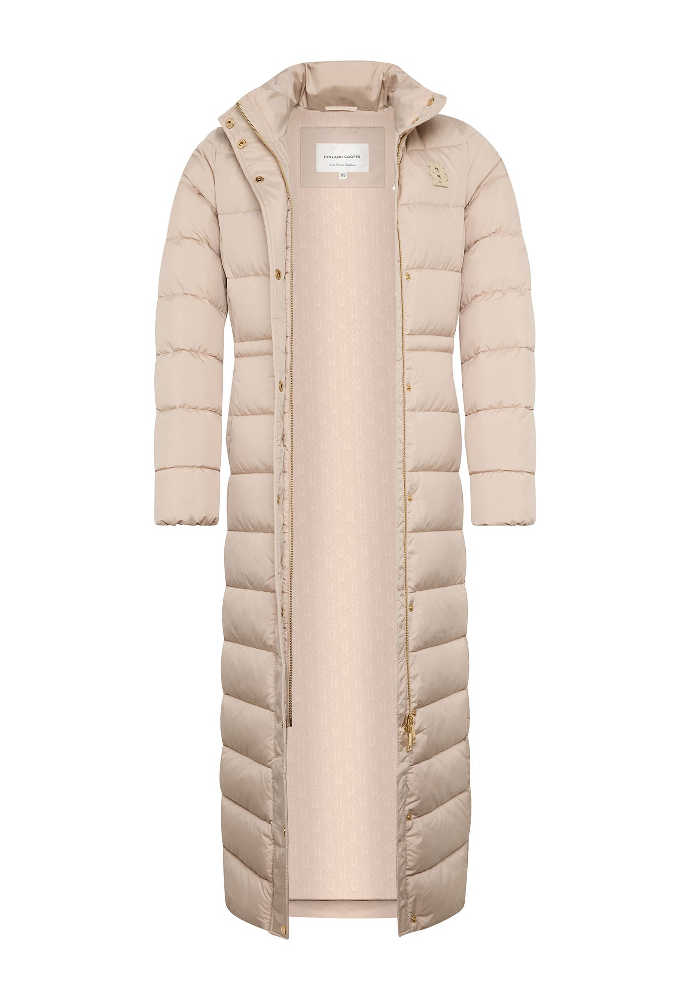Milton Longline Coat - Putty
