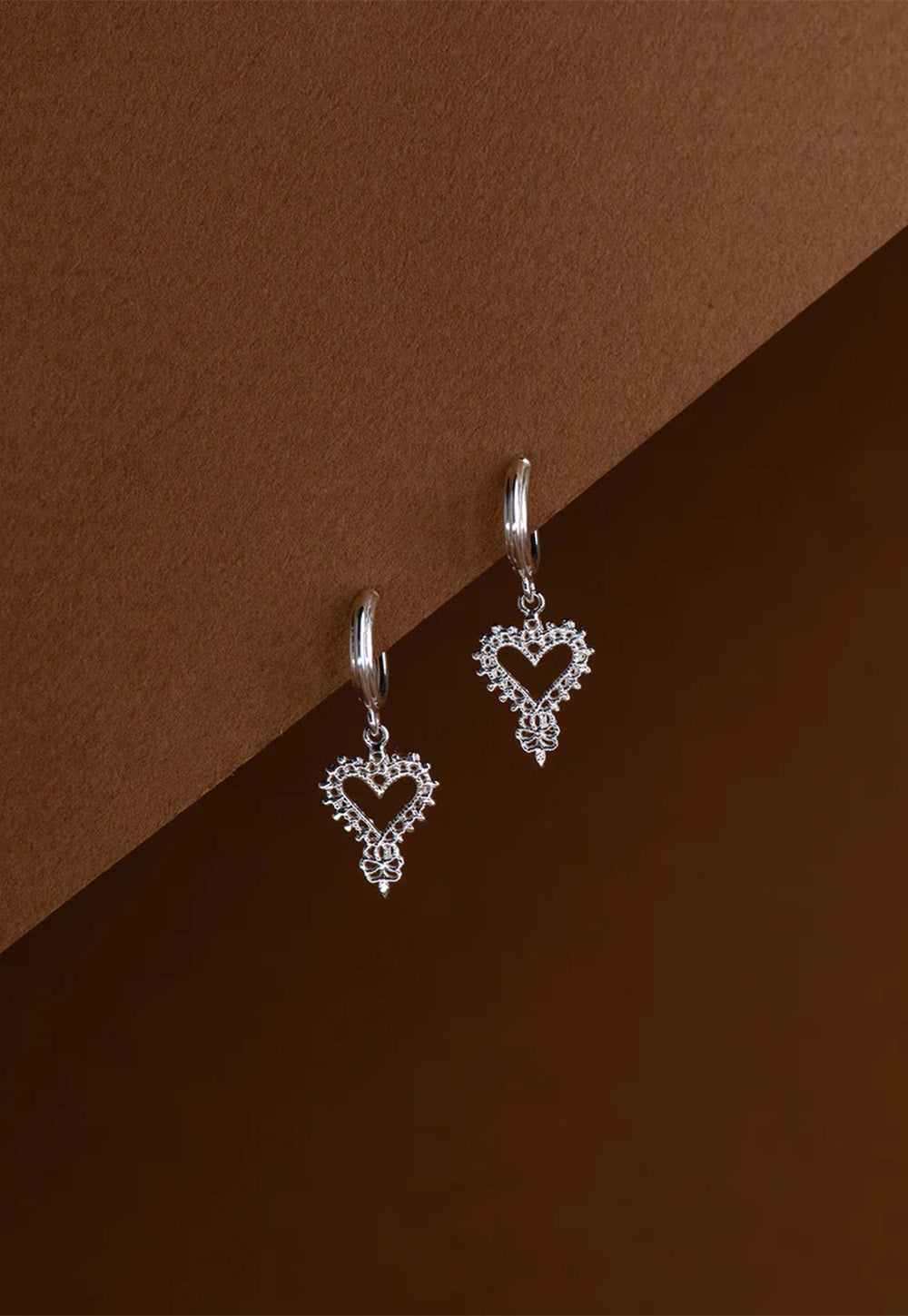 Mini Gypsy Heart Earrings