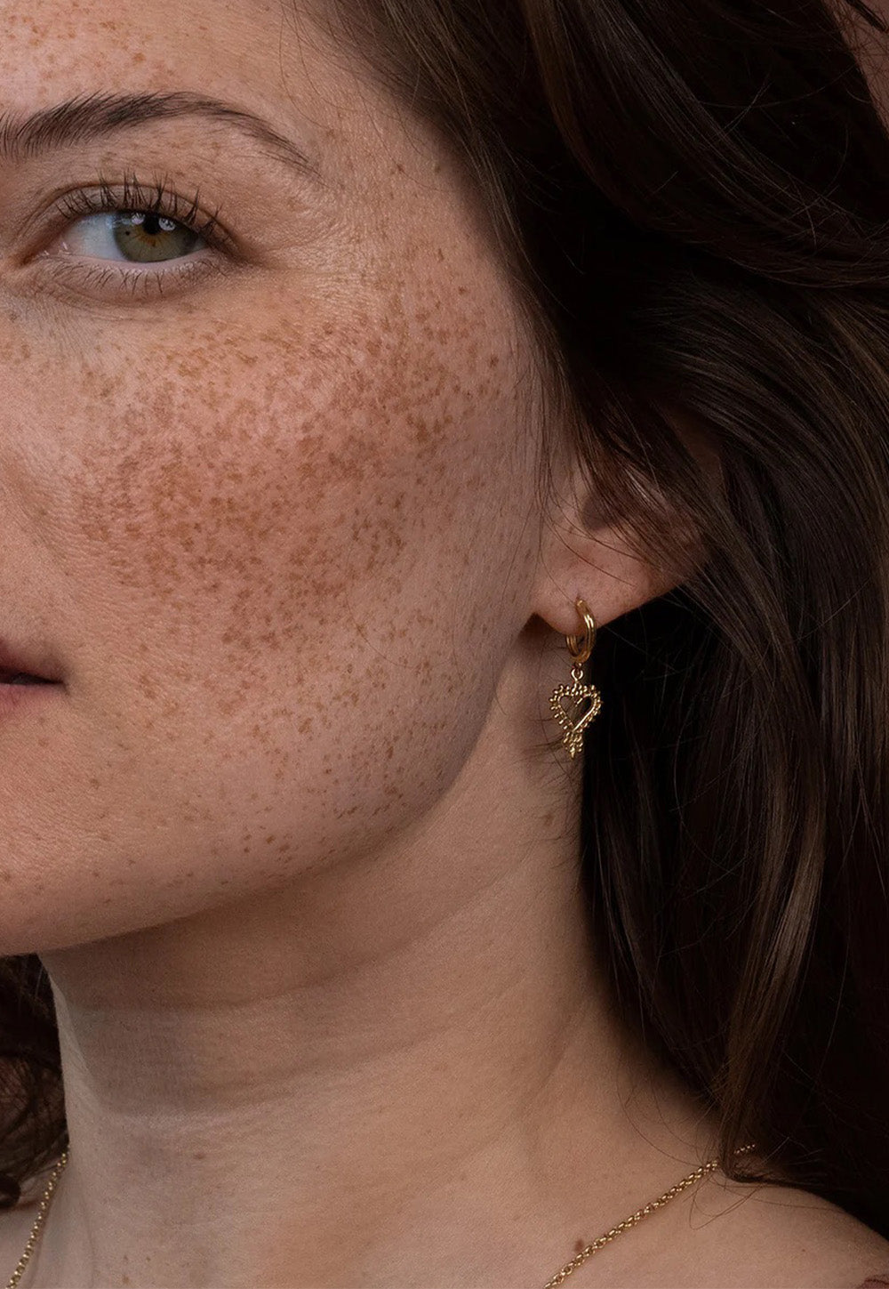 Mini Gypsy Heart Earrings