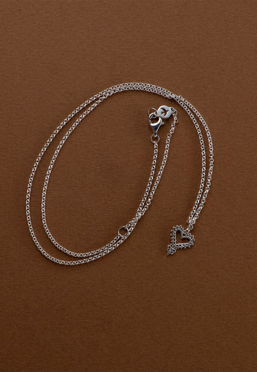 Mini Gypsy Heart Necklace