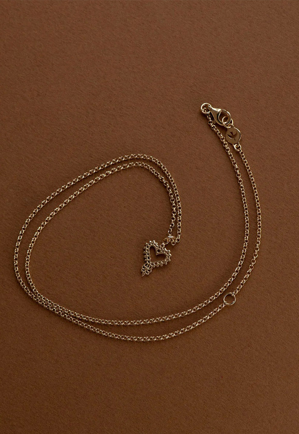 Mini Gypsy Heart Necklace