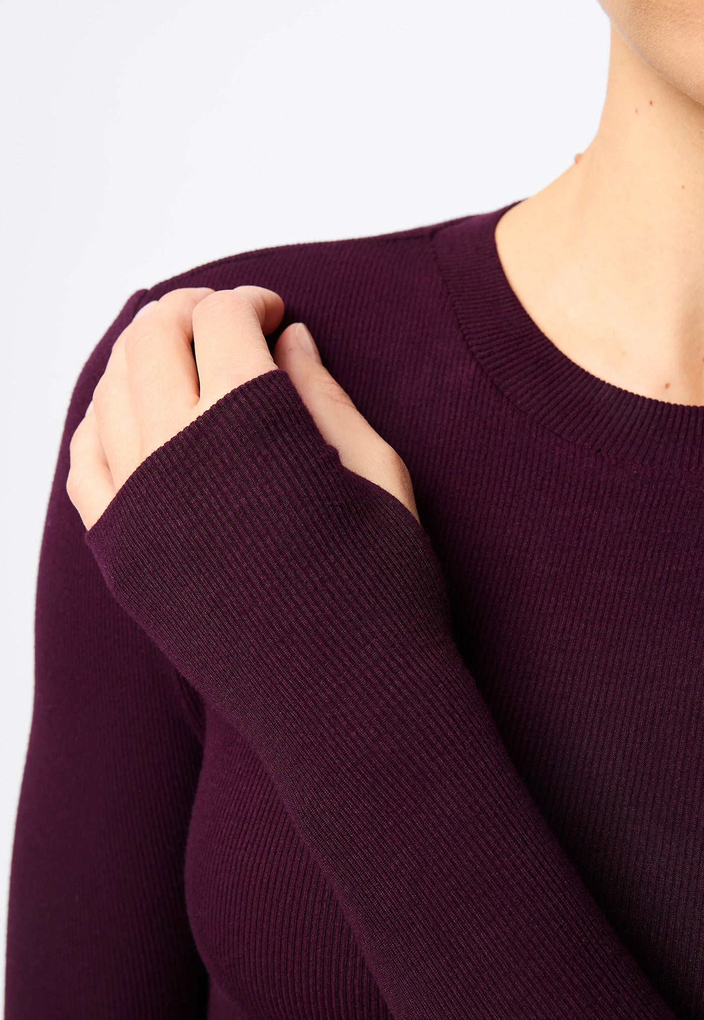 The Brooklyn Top - Cherry Lacquer