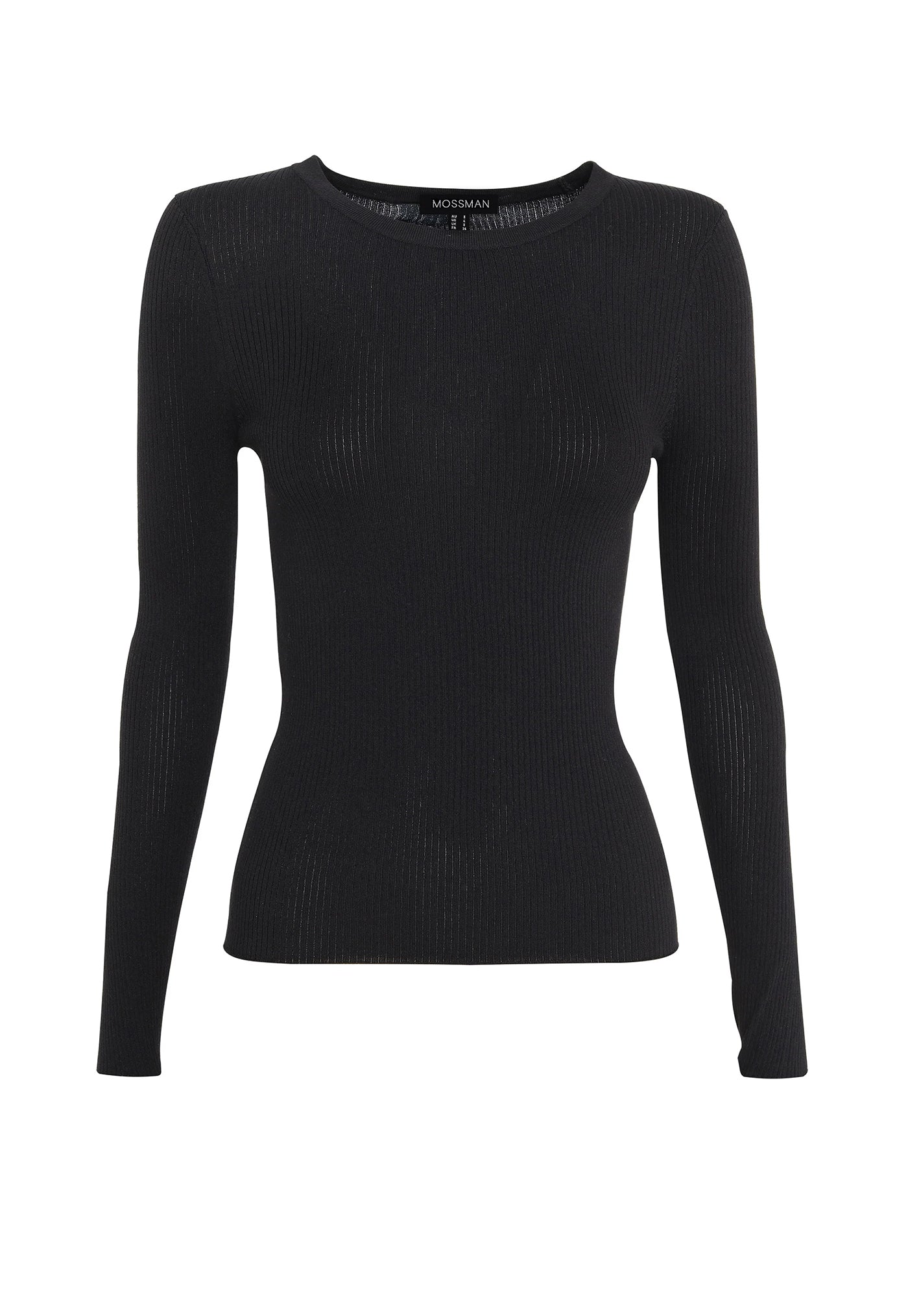 Fine Line Knit - Black