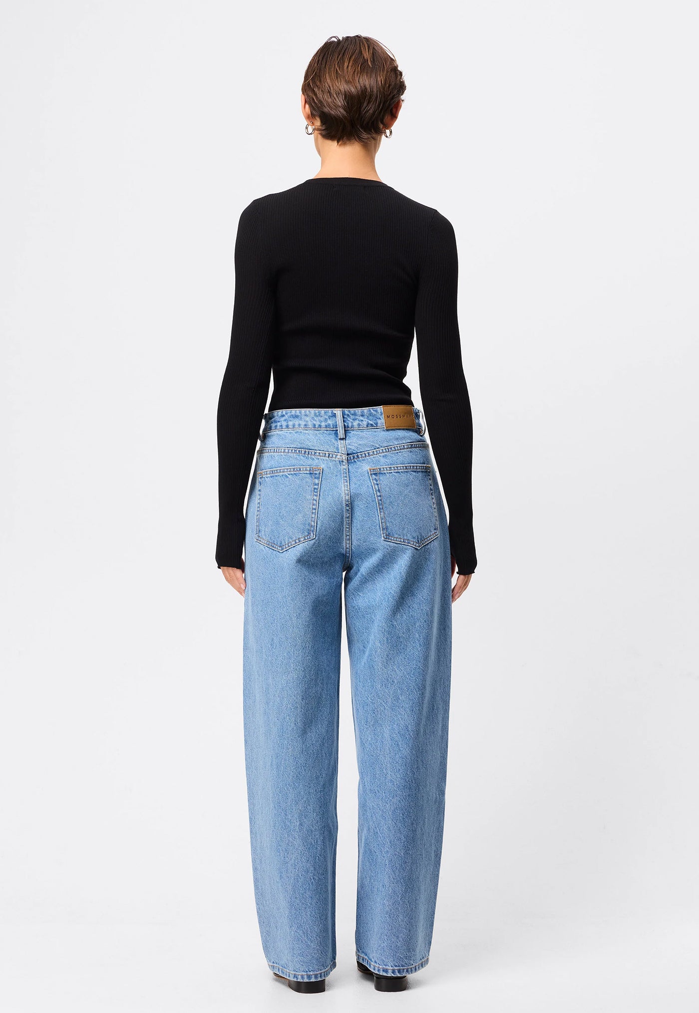 Fine Line Knit - Black