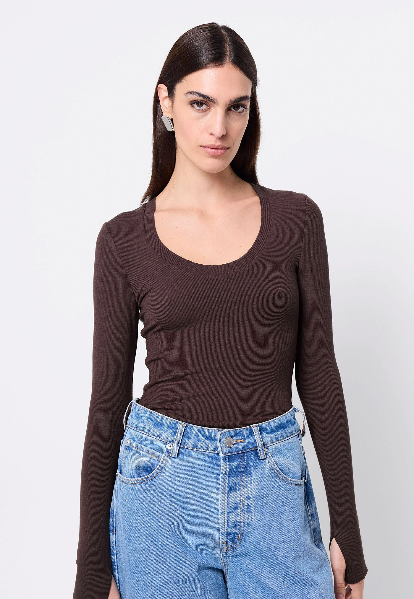 Lincoln Top - Chocolate