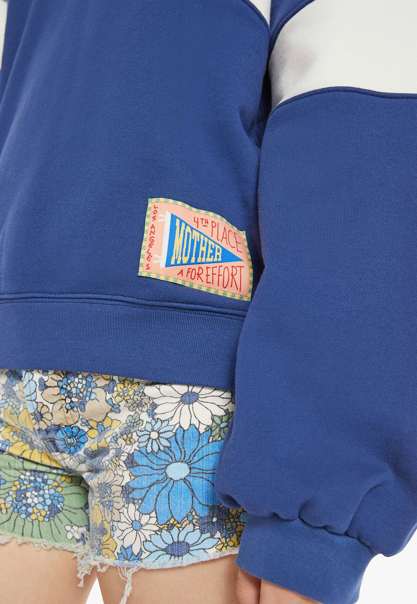The Drop Square Inset Sweater - Solid