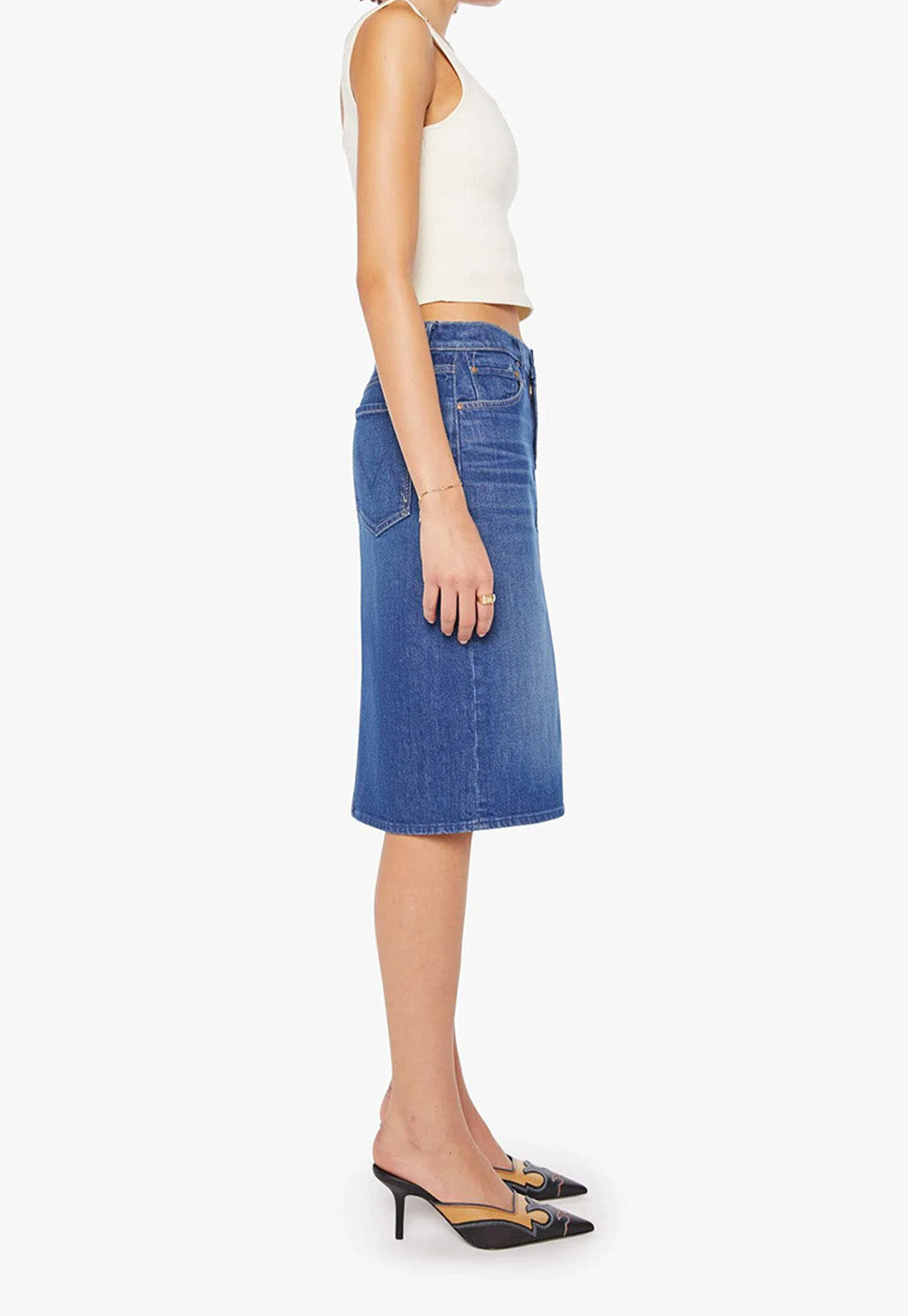 The Ditcher Midi Skirt - Do Not Disturb