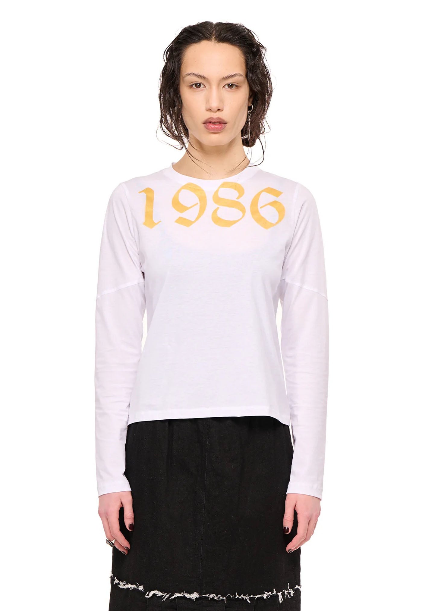Base Long Sleeve - Gold Origin Stencil