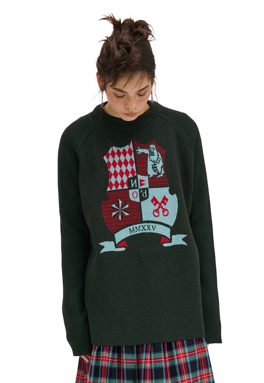 House Sweater - Moss