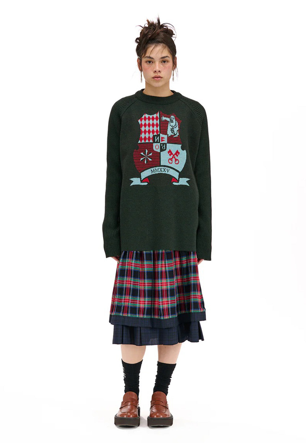 House Sweater - Moss