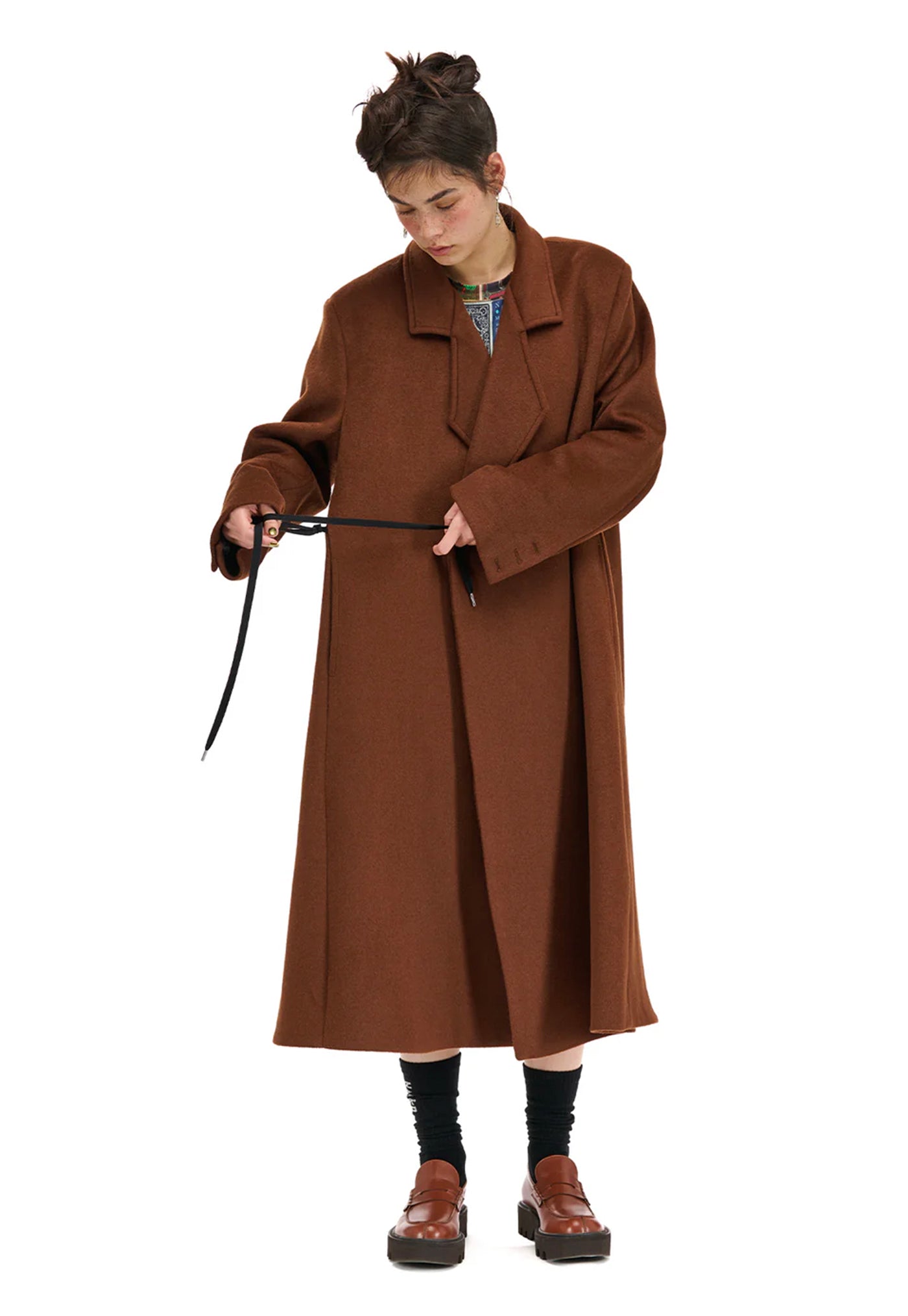 Promenade Coat - Chestnut