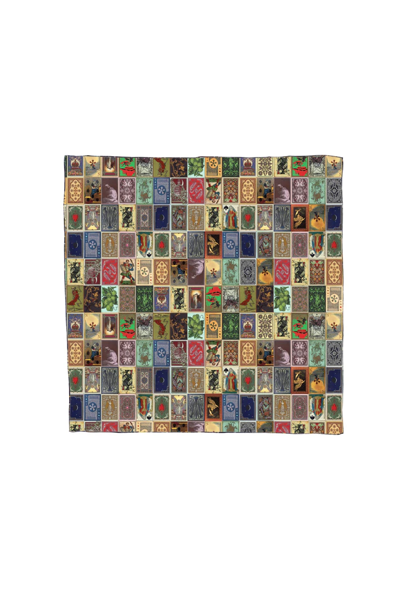 Silk Scarf - Fortuna Print