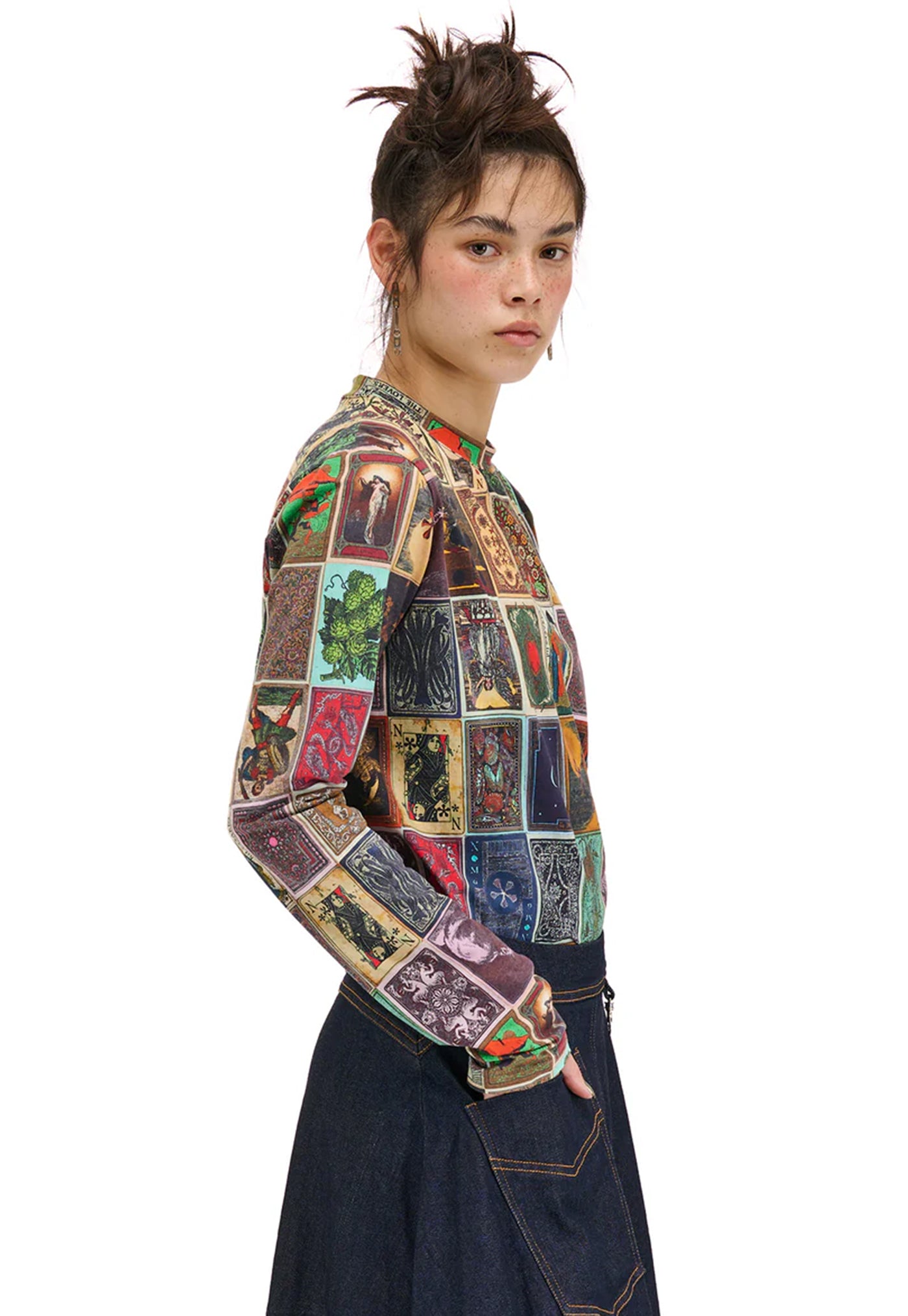 Theatre Long Sleeve - Fortuna Print