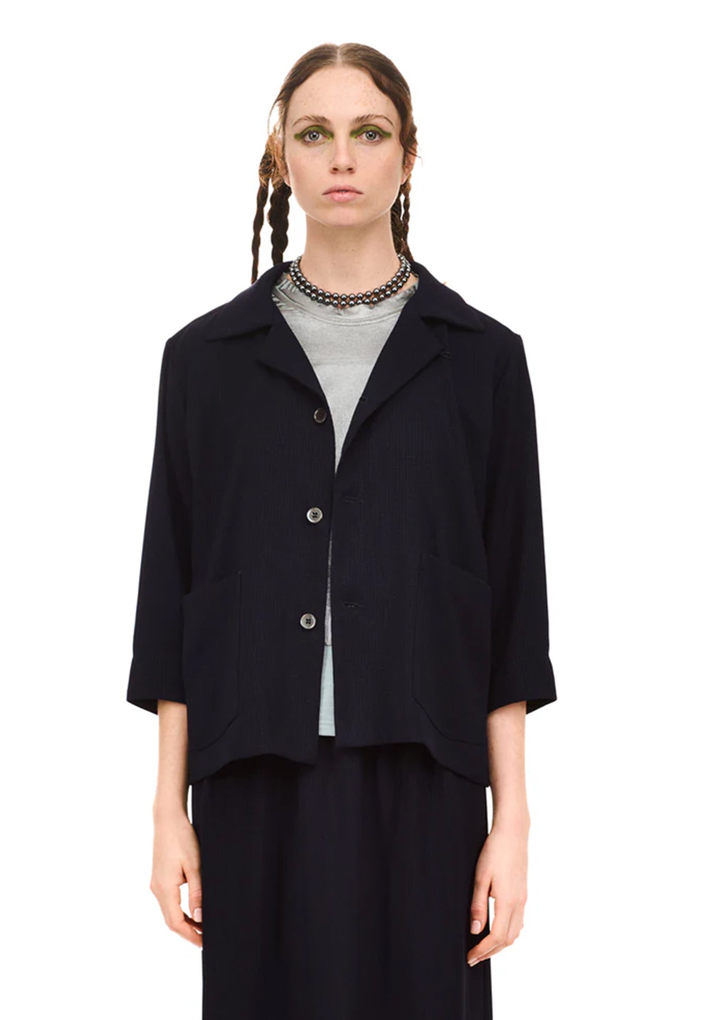 Verse Shirt Jacket - Navy