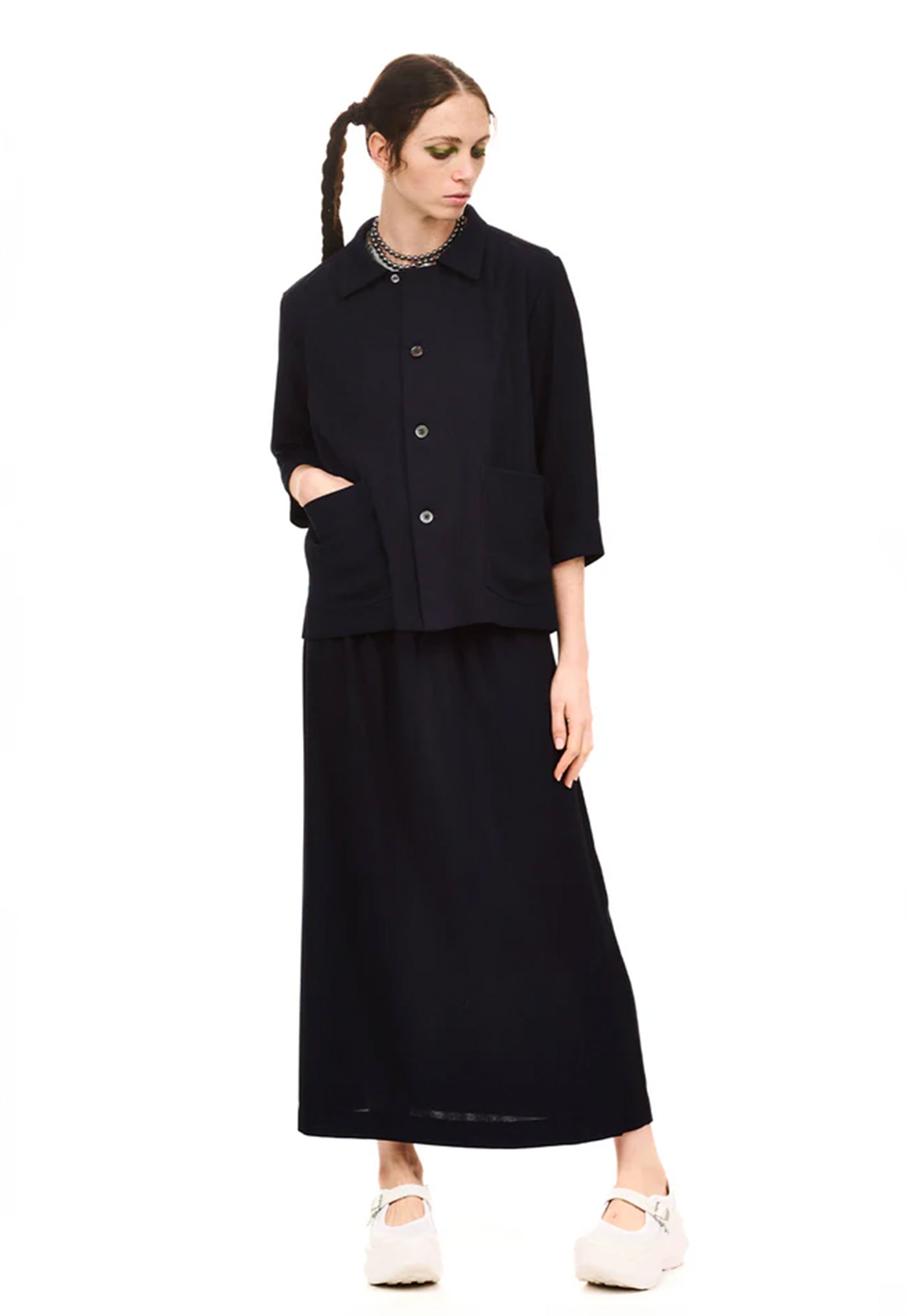 Verse Shirt Jacket - Navy