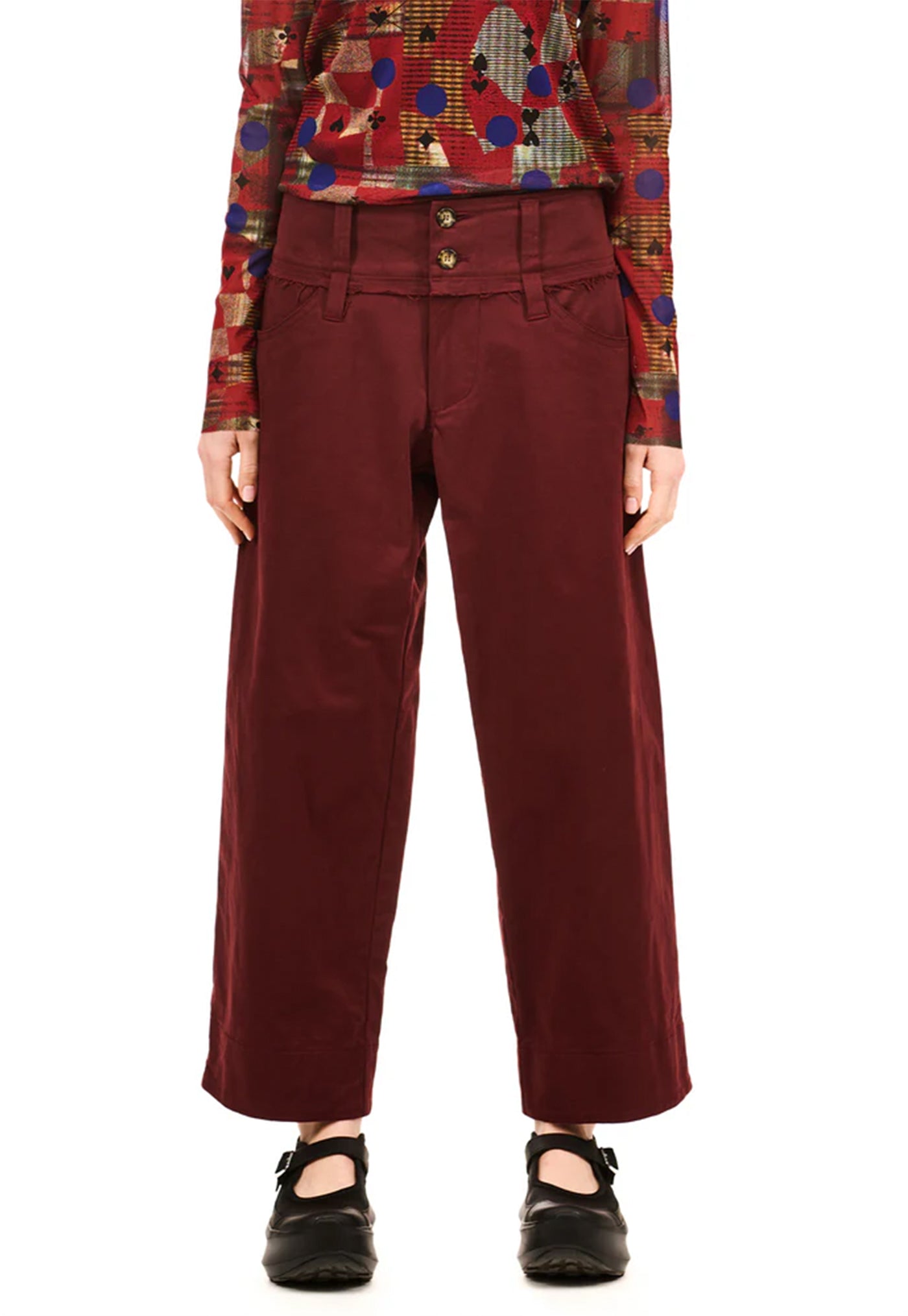 Novel Trouser - Oxblood