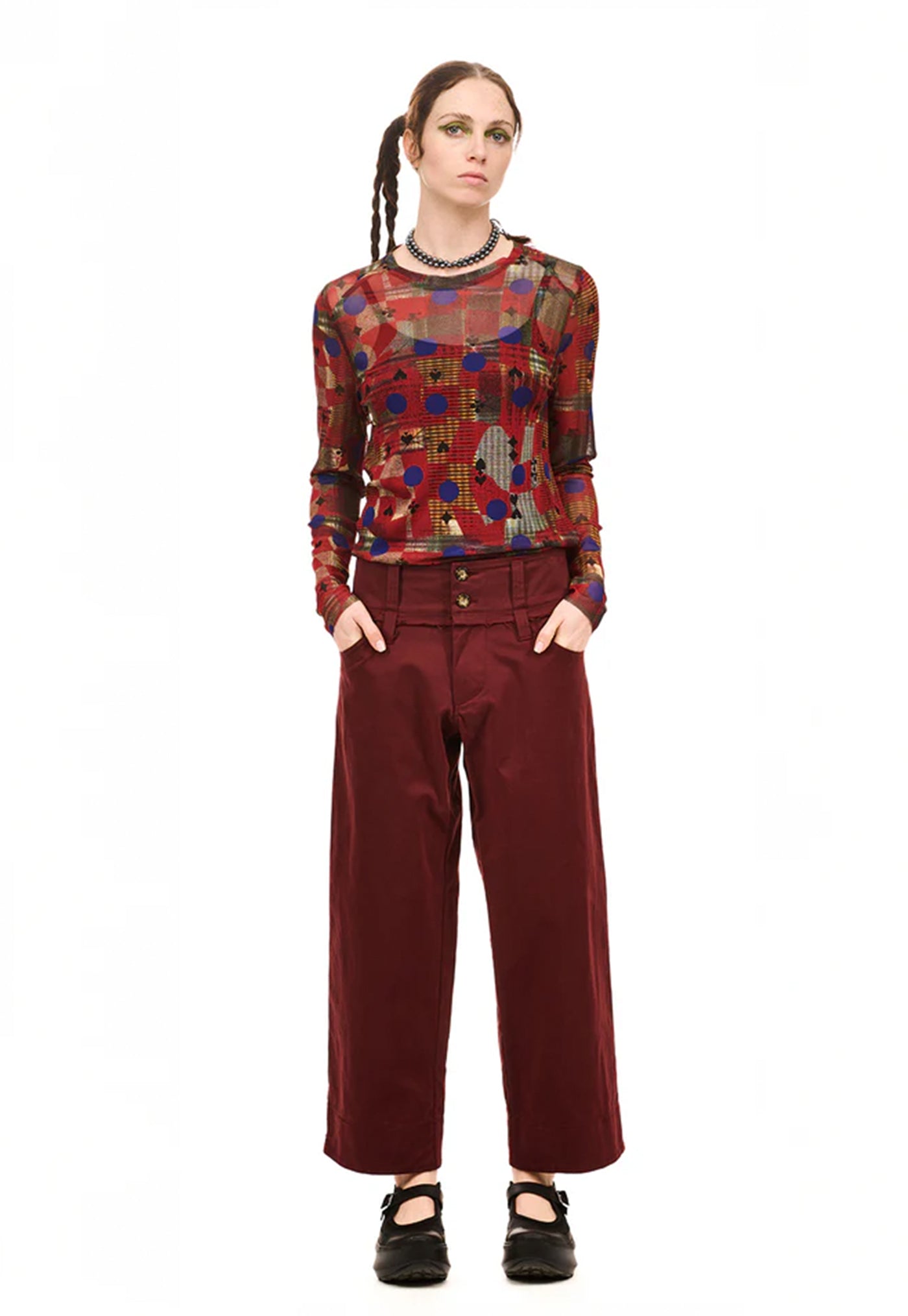 Novel Trouser - Oxblood