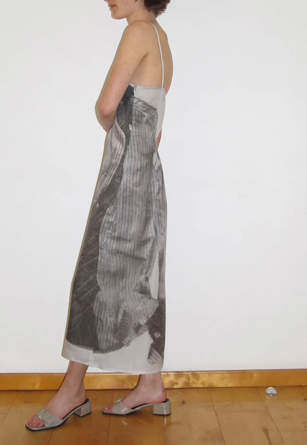 Petra Dress - Grey sold by Angel Divine