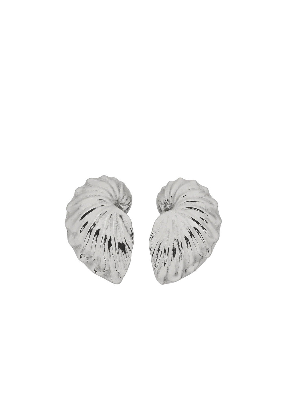 Paper Nautilus Earrings
