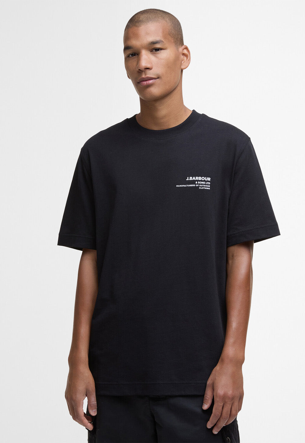 Parkend Photographic Relaxed T- Shirt - Black