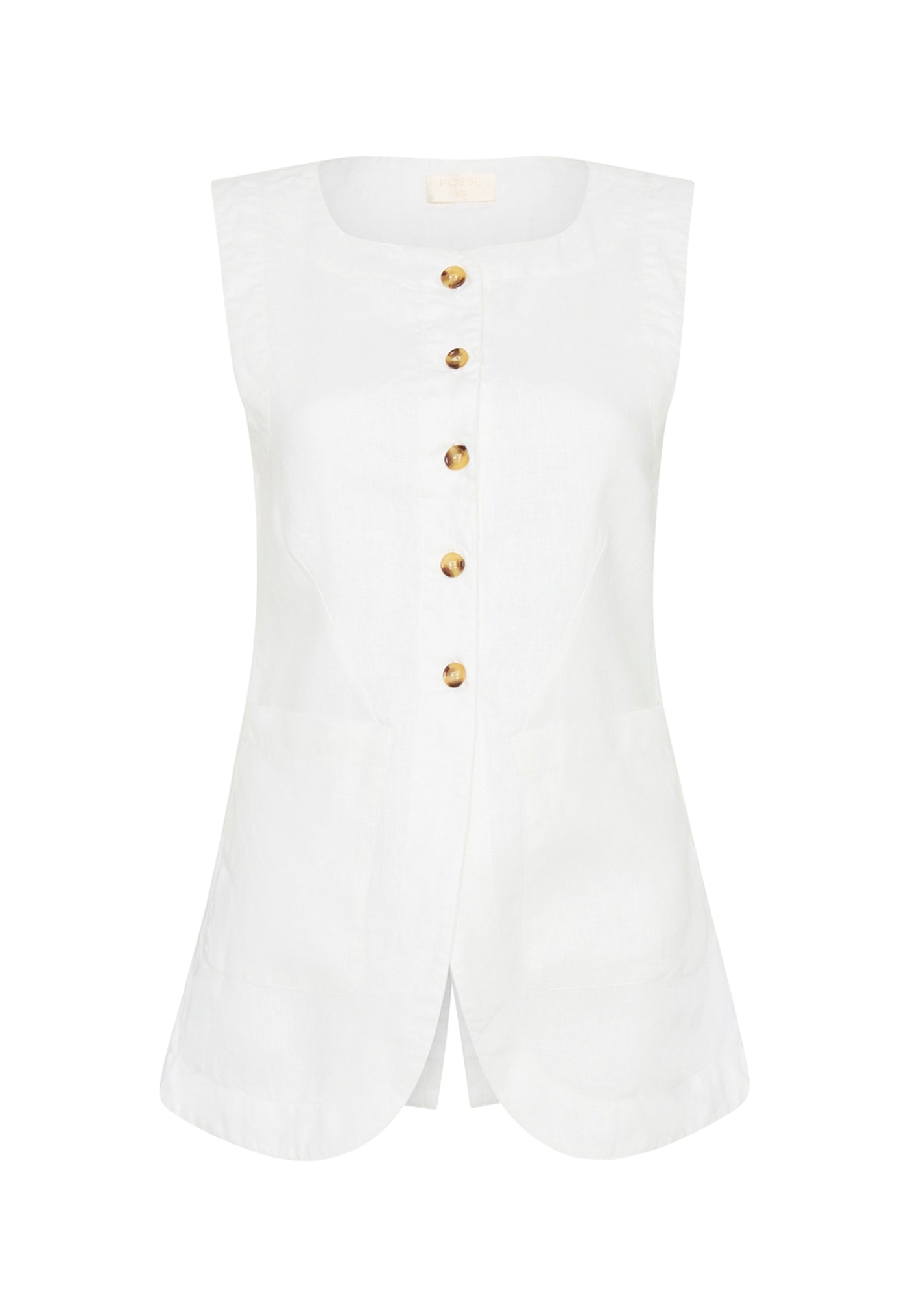 Emma Vest - Ivory sold by Angel Divine
