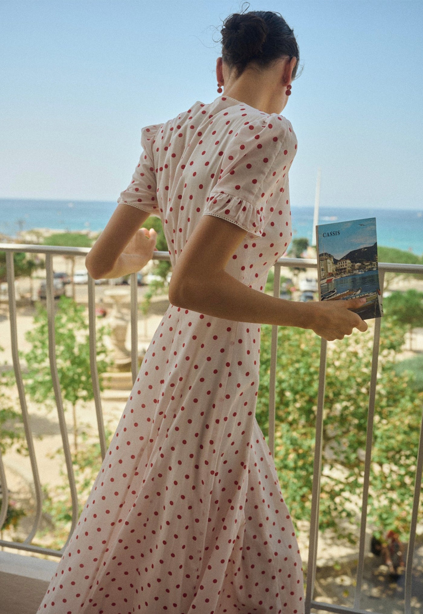 Paloma Dress - Petite Polka Dot