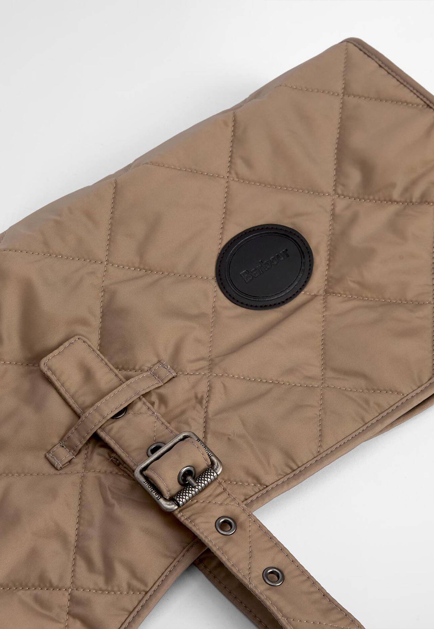 Quilted Dog Coat - Sand Dune