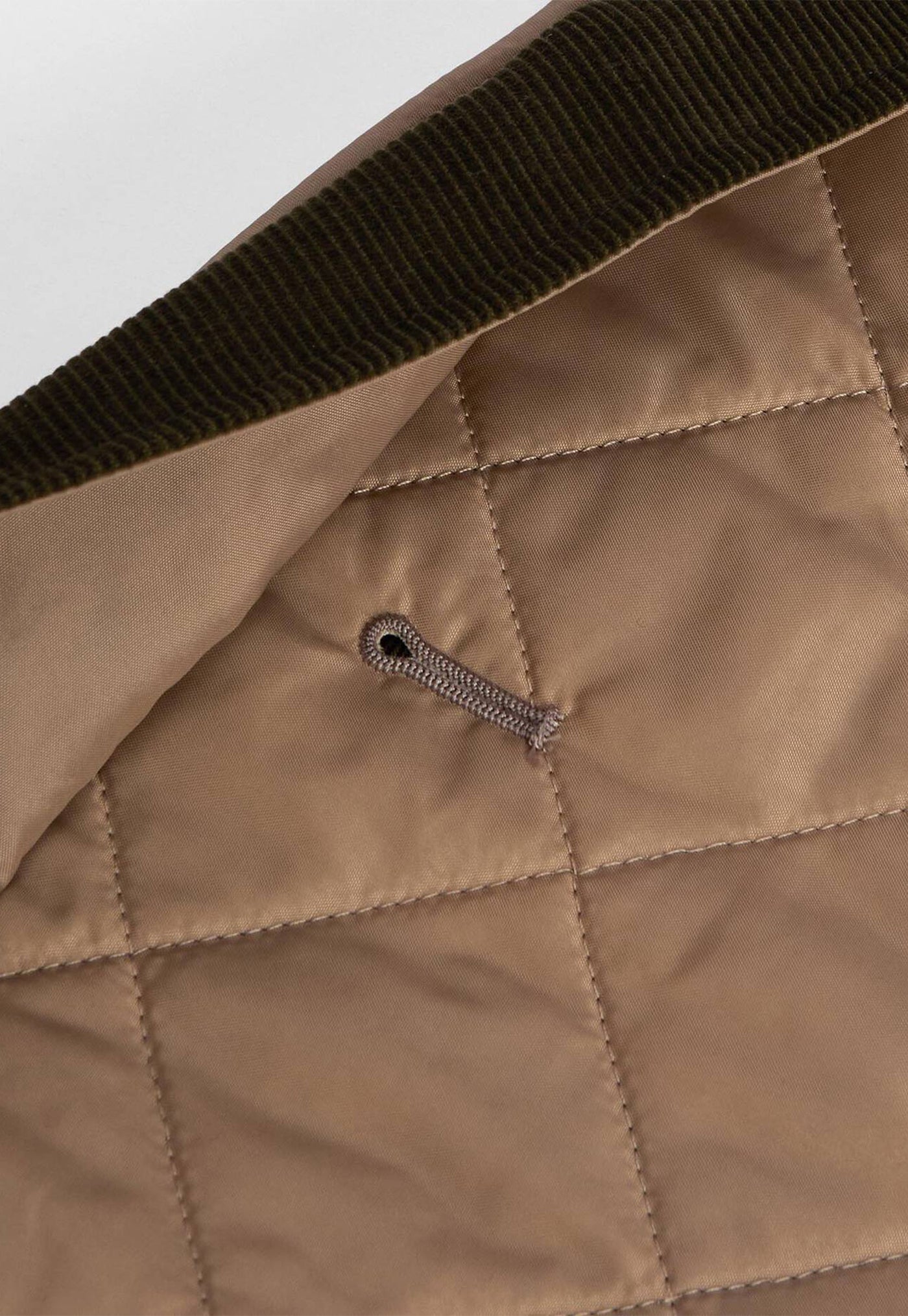 Quilted Dog Coat - Sand Dune
