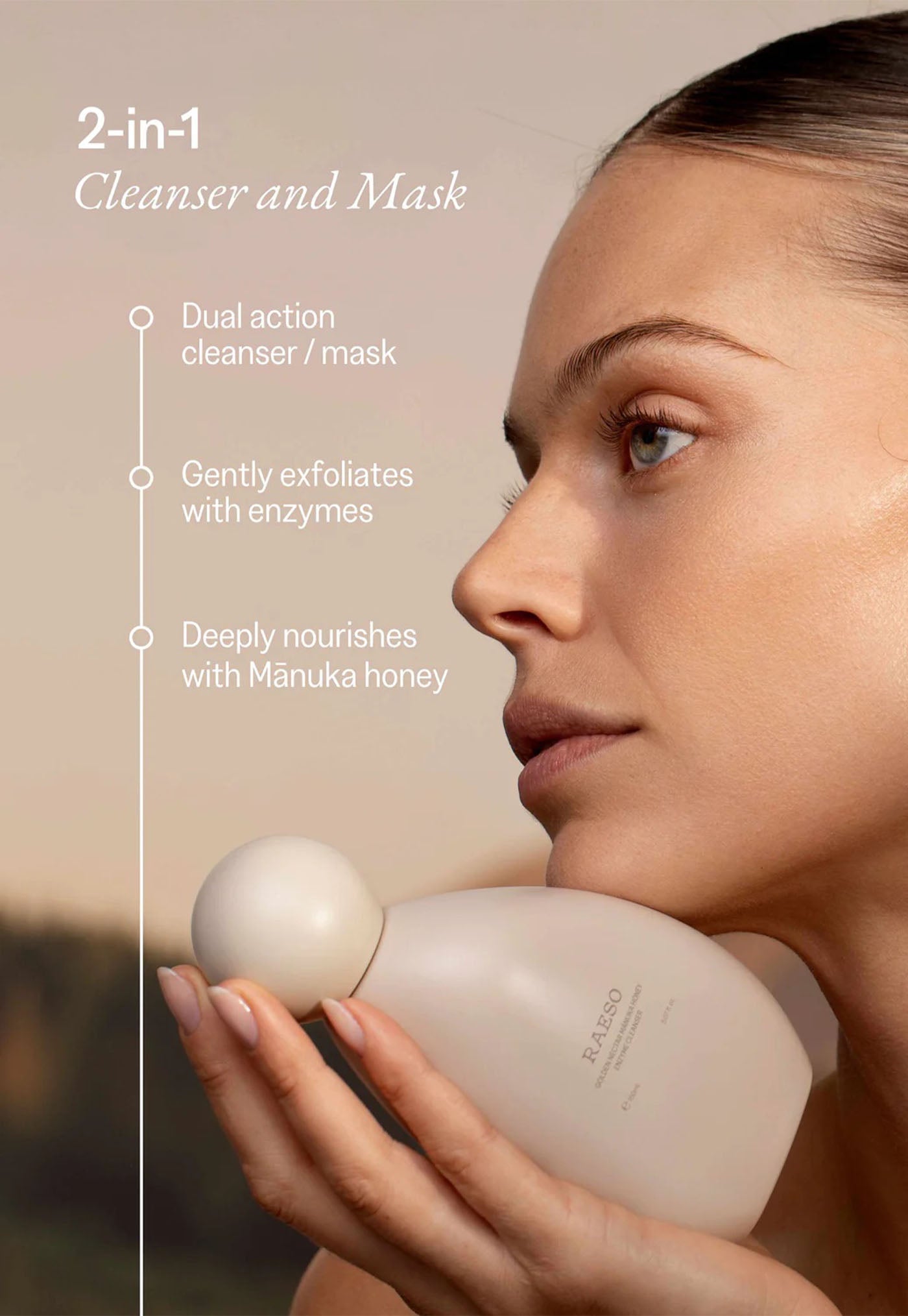 Golden Nectar Manuka Honey Enzyme Cleanser