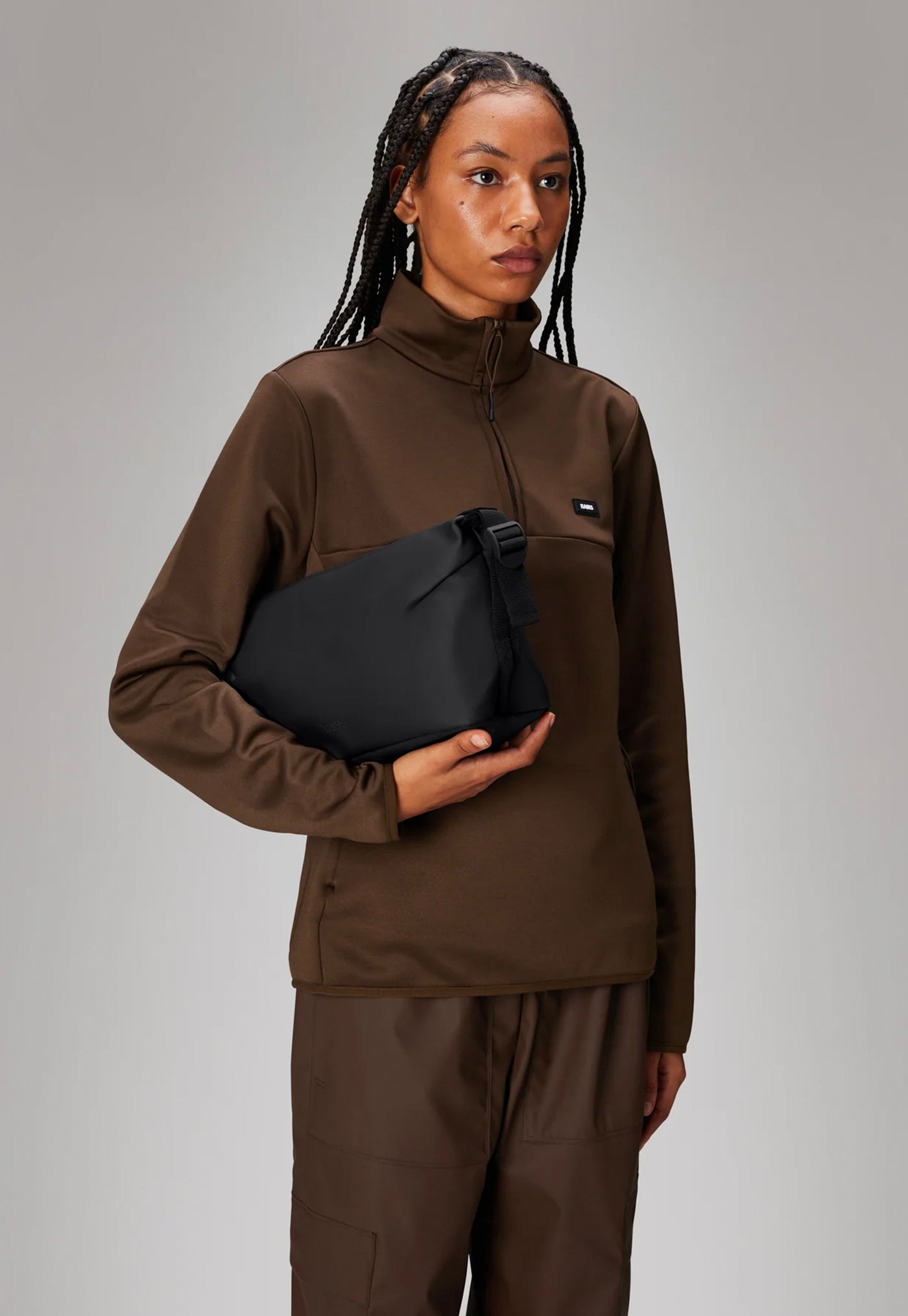 Hilo Wash Bag - Black sold by Angel Divine