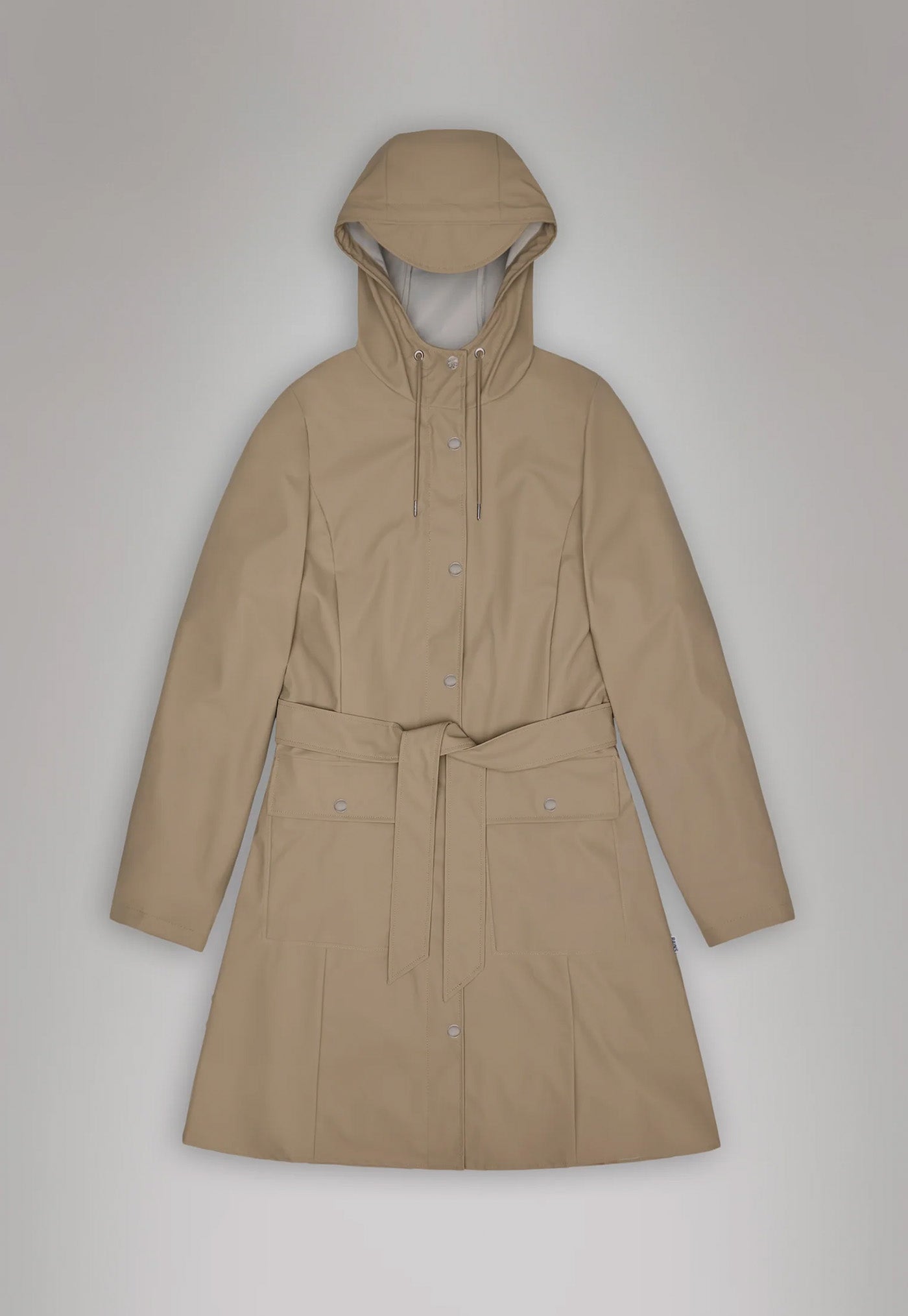 Curve Long Jacket - Beige