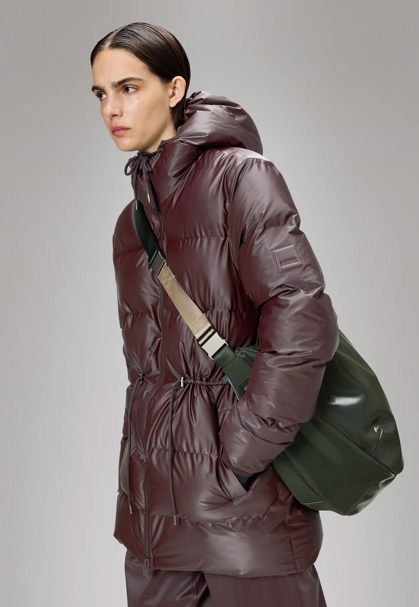 Valera Large Shoulder Bag - Swamp