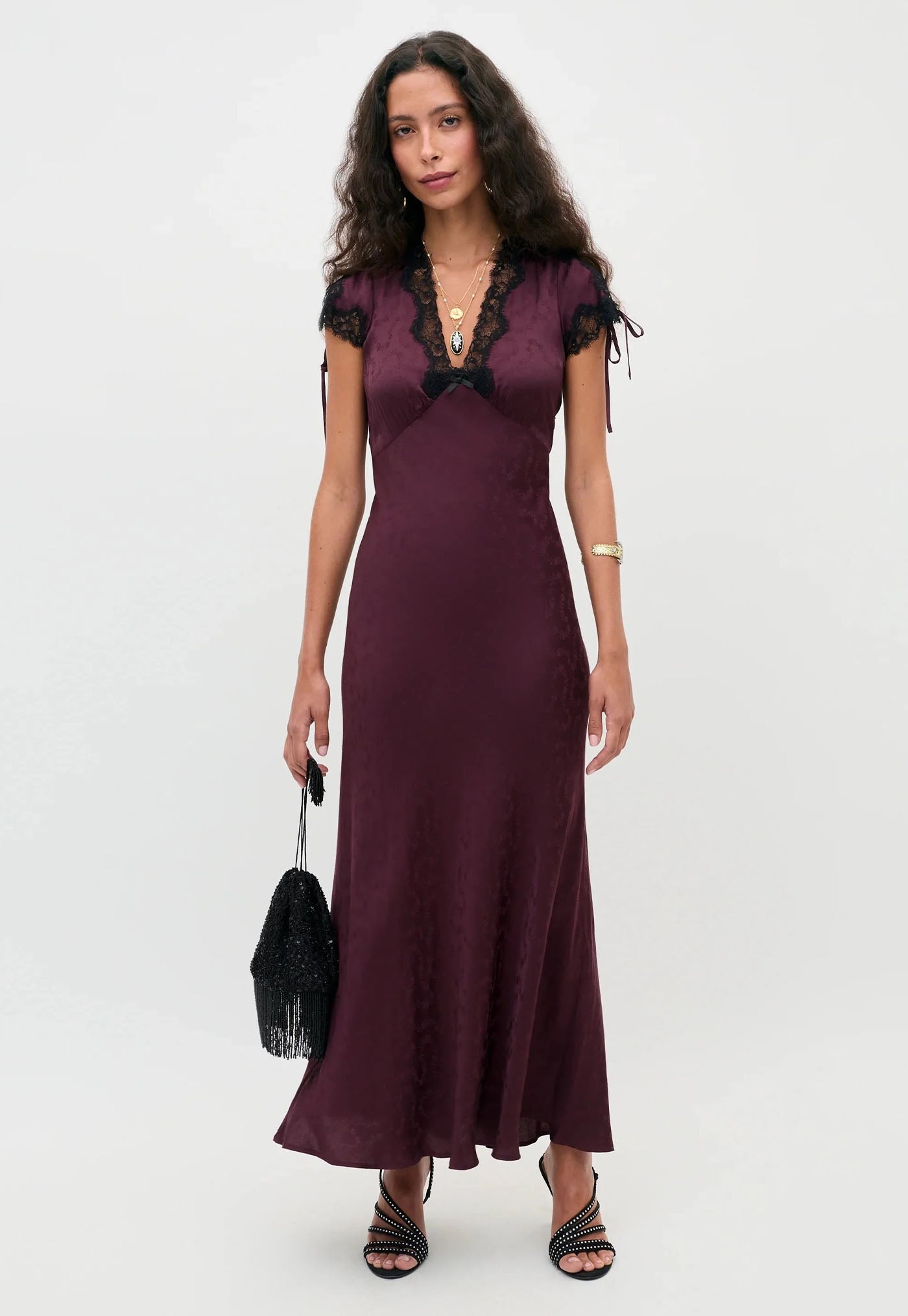 Fern Dress - Floral Trail Jacquard