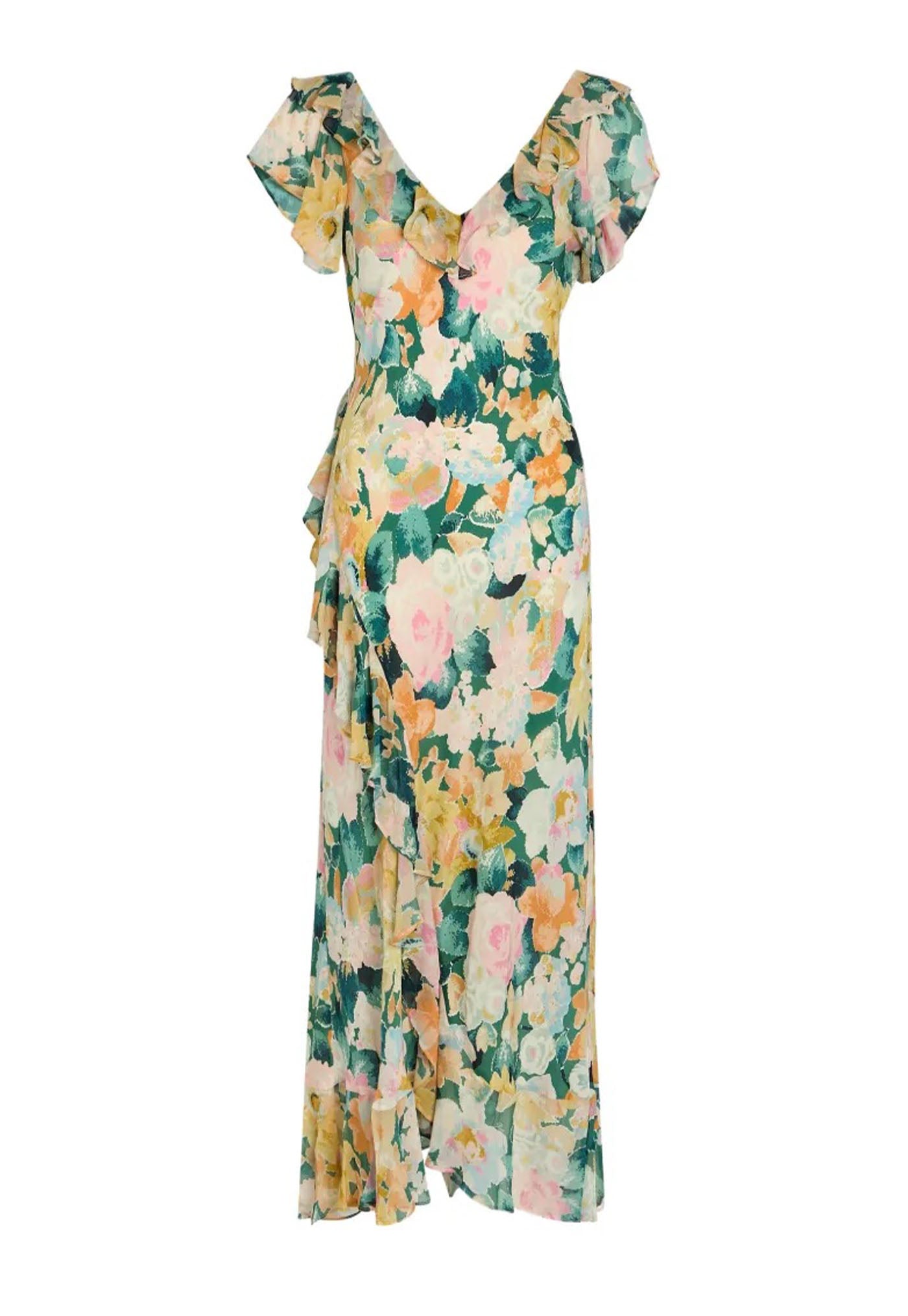 Meadow Dress - Chelsea Floral Green
