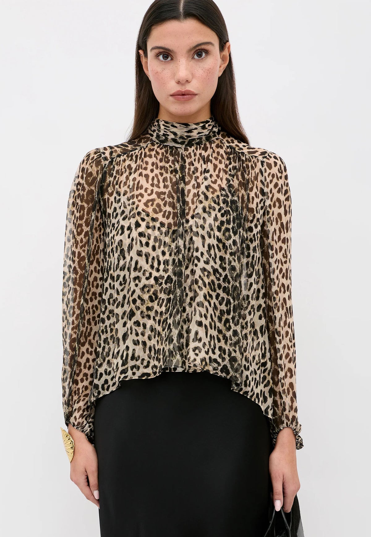 Rya Top - Nina Leopard Mocha
