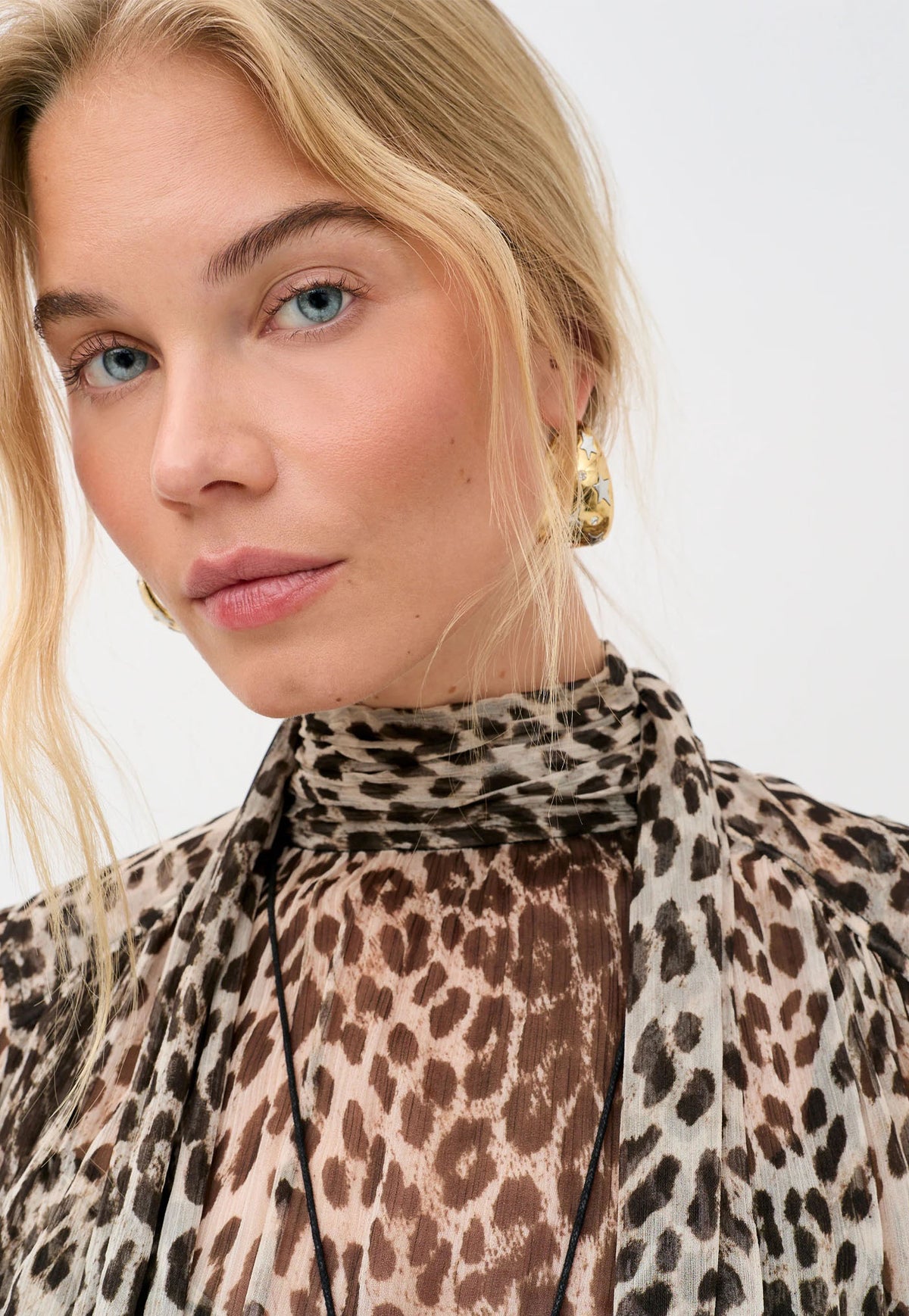Rya Top - Nina Leopard Mocha