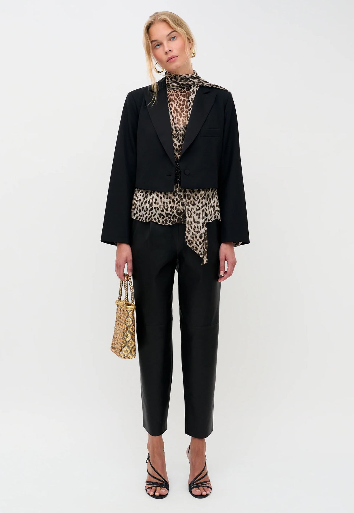 Rya Top - Nina Leopard Mocha