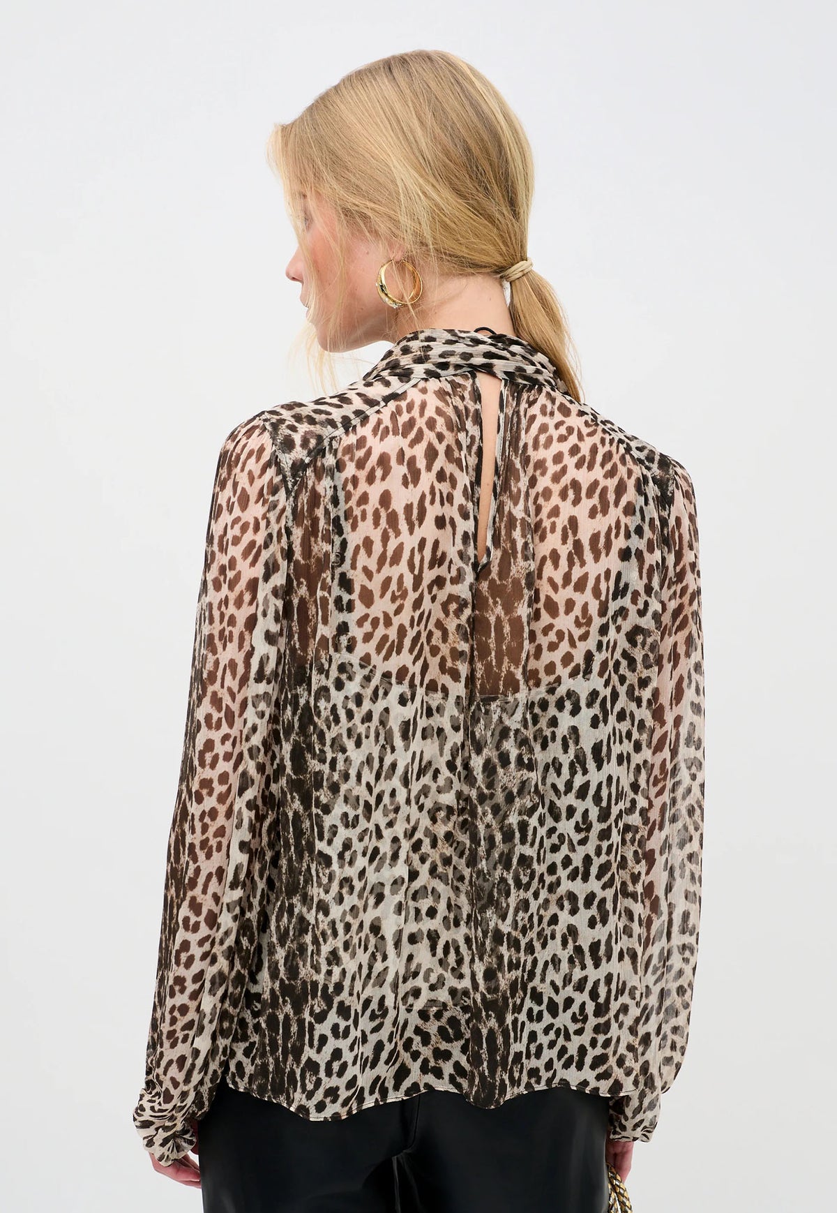 Rya Top - Nina Leopard Mocha
