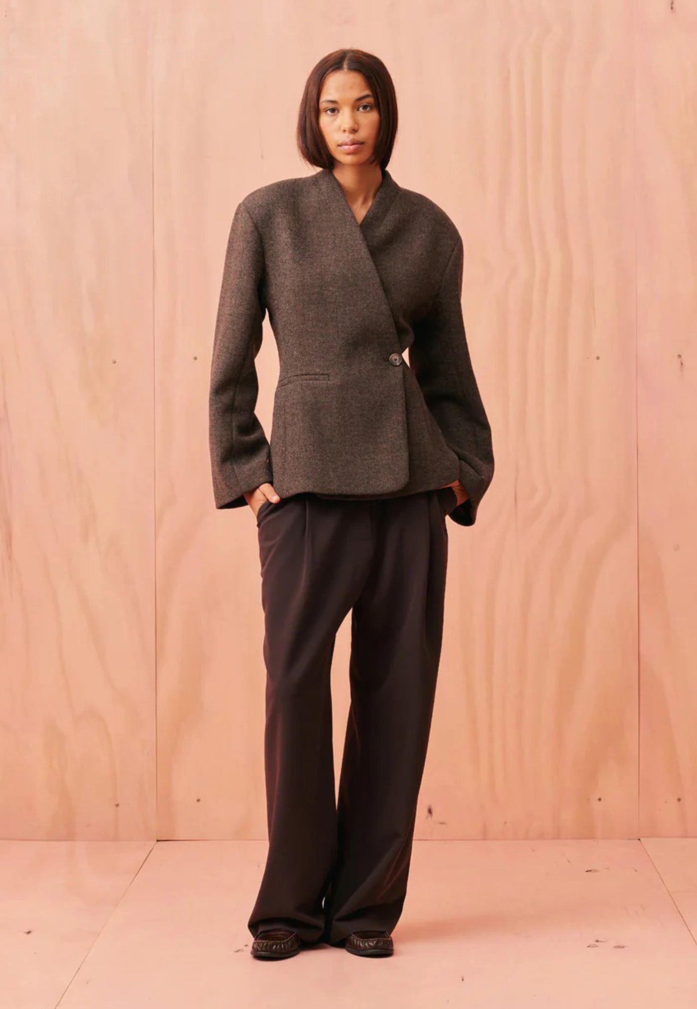 Coco Wool Blazer - Tweed