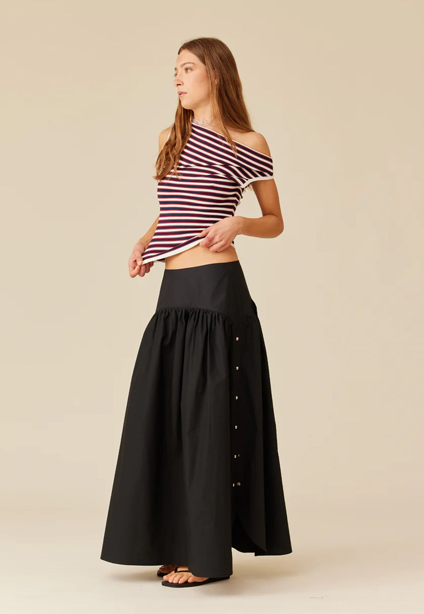 Emma Knit Top - Riviera