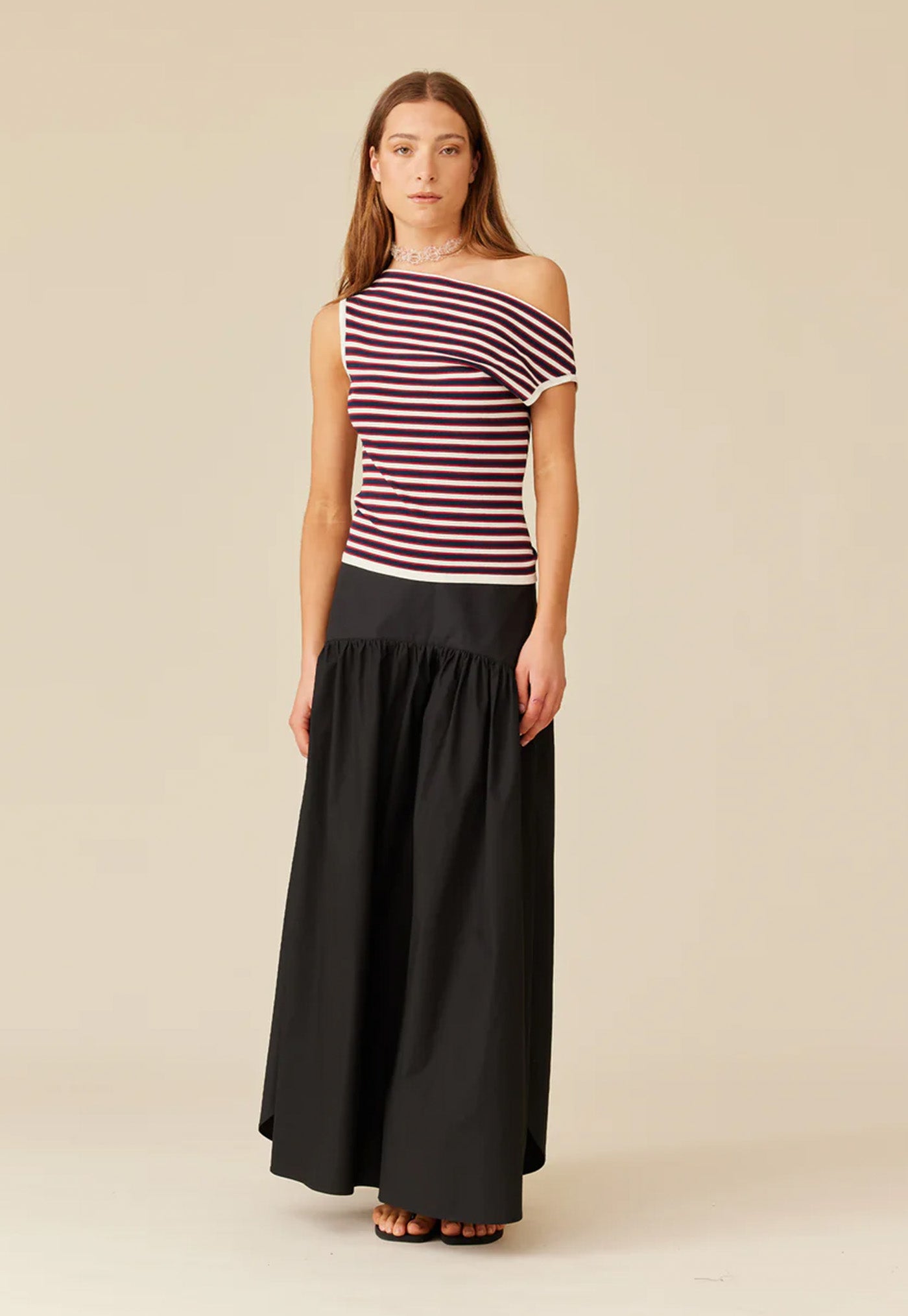 Emma Knit Top - Riviera