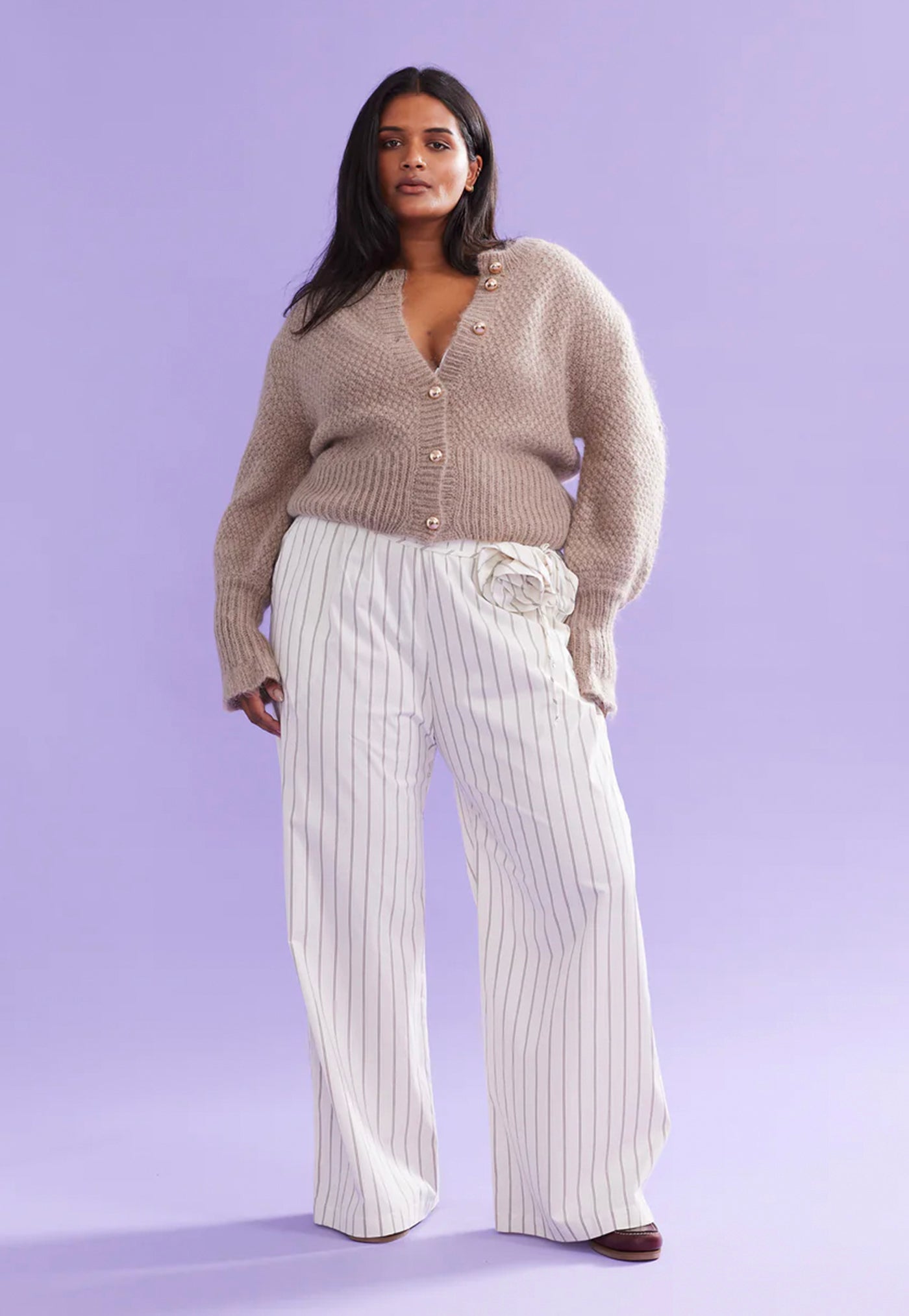 Matilda Cardigan - Hazelnut