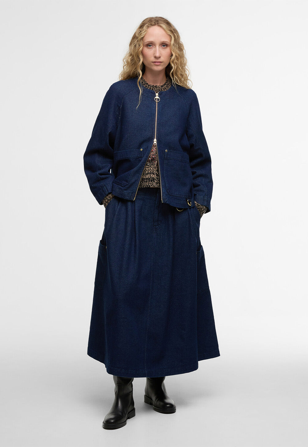 Saima Denim Overshirt - Rinse Wash