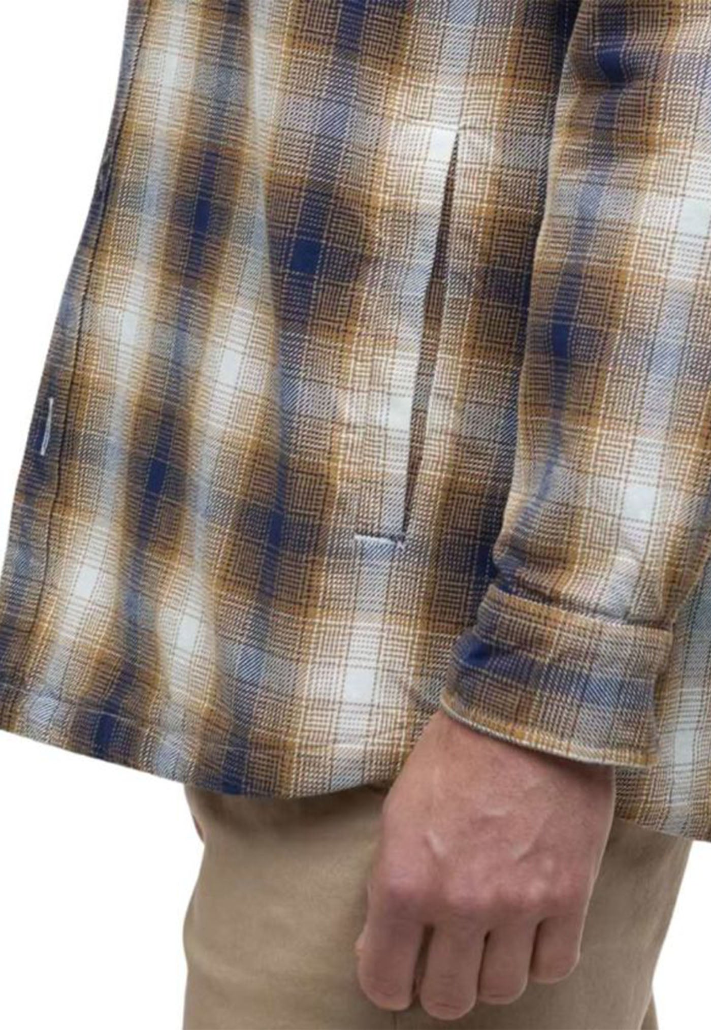 Sandside Checked Overshirt - Navy