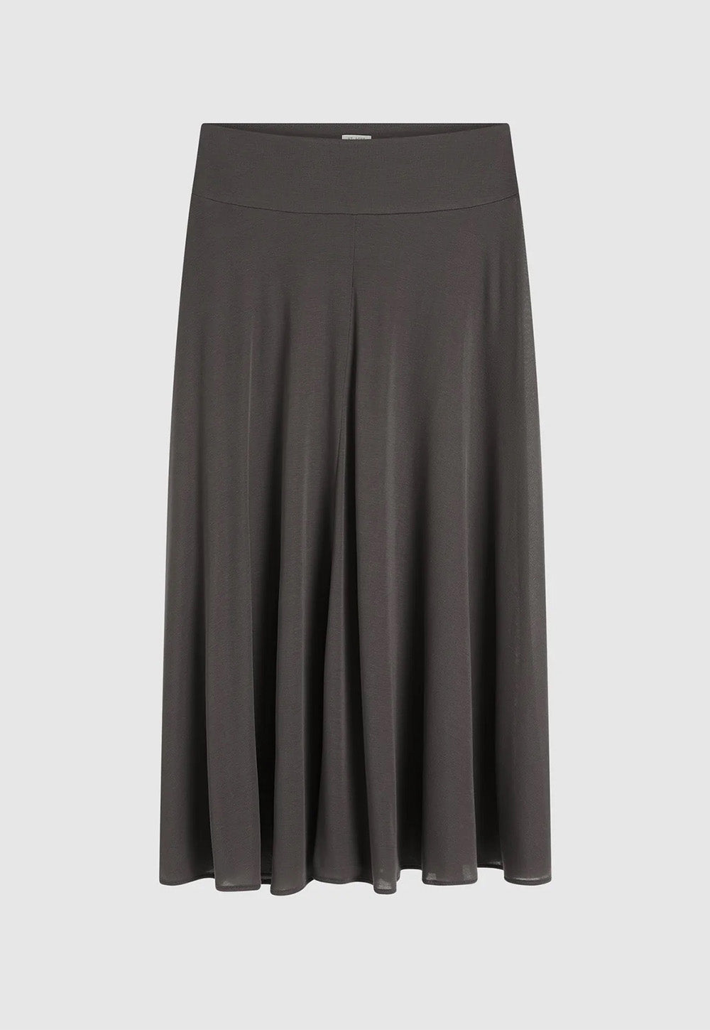 Fluid Jersey Skirt - Soot