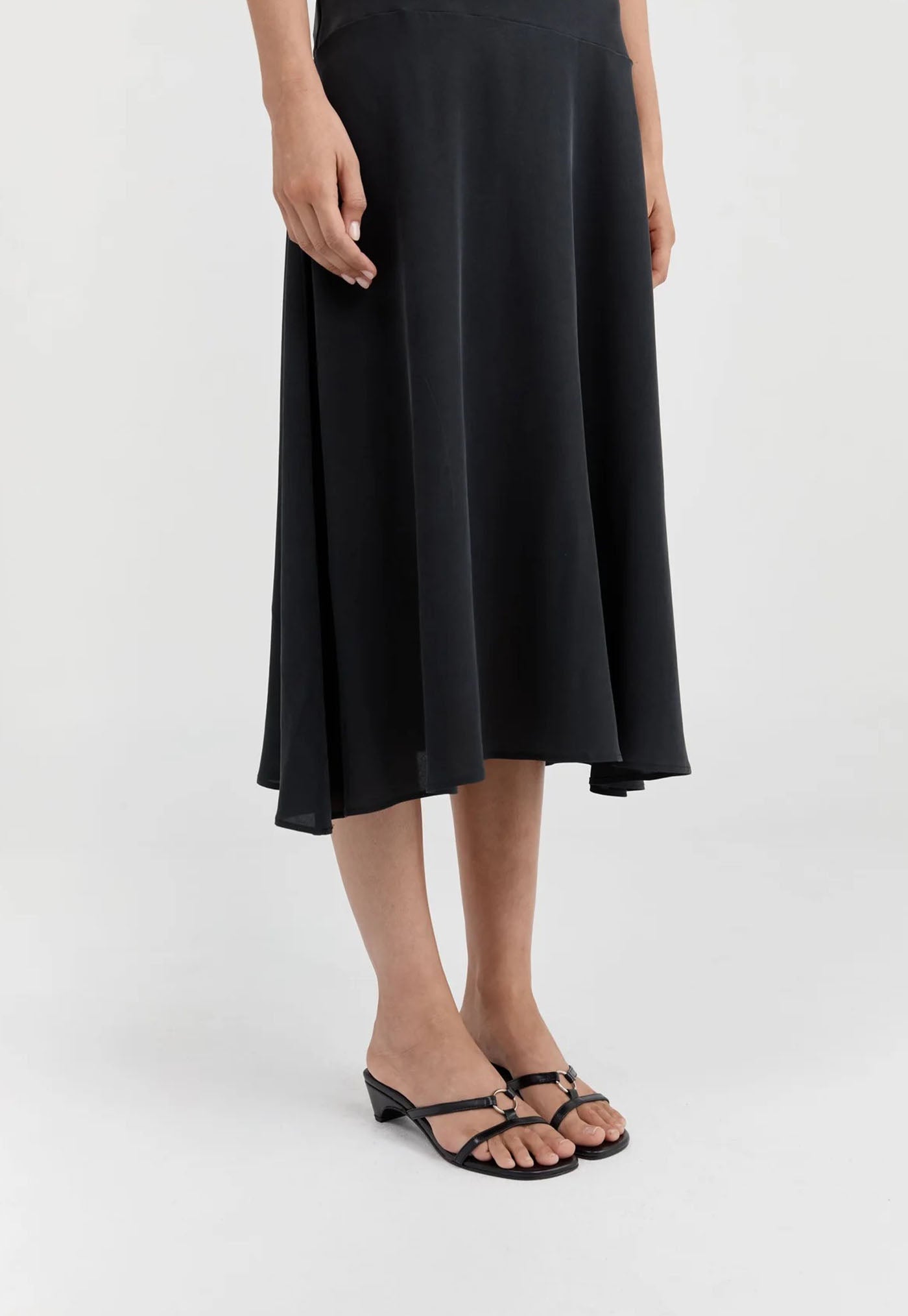 Multi Strap Heel - Black